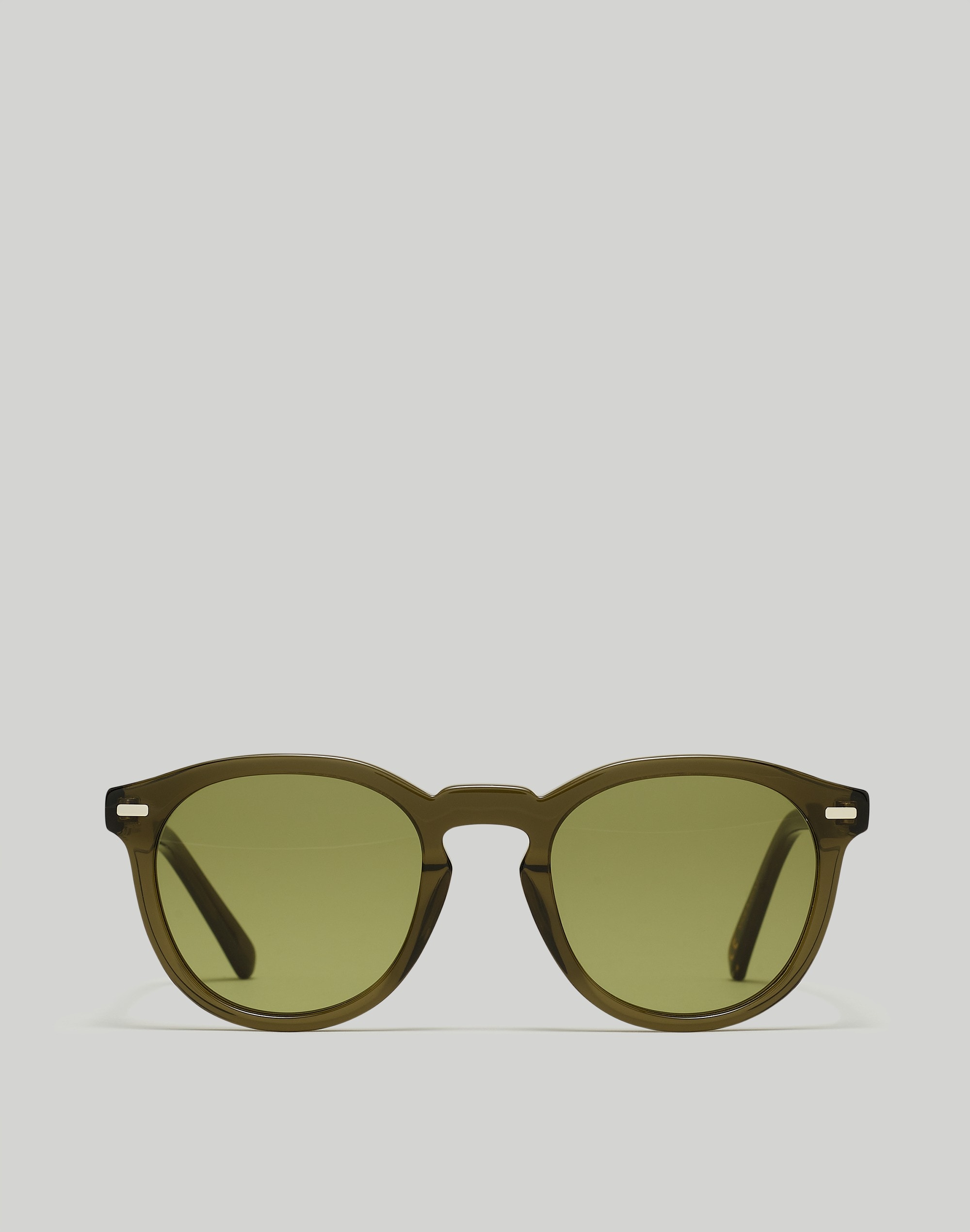 Round Acetate Sunglasses