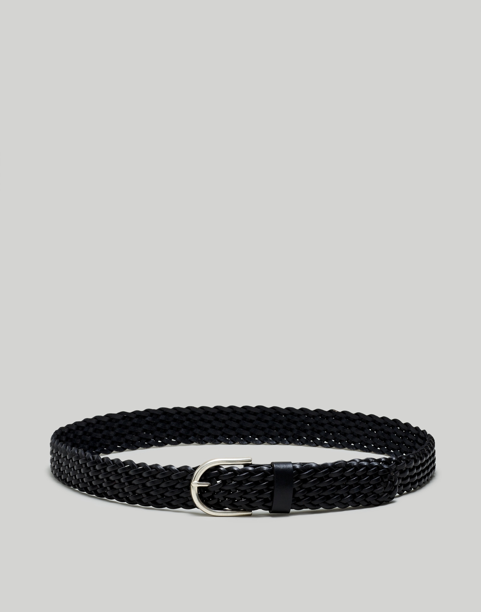 Braided Leather Belt