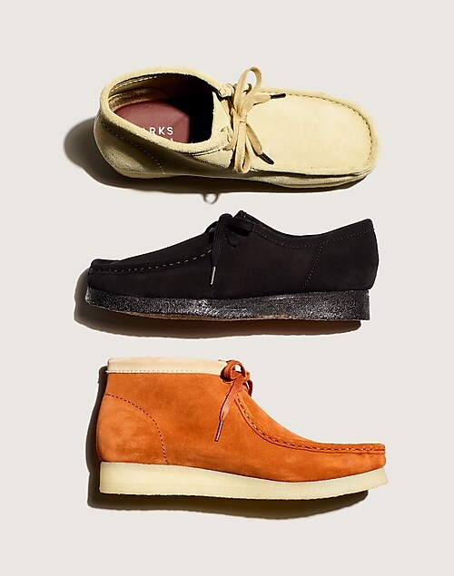 Clarks® Originals Wallabee® shoes in suede