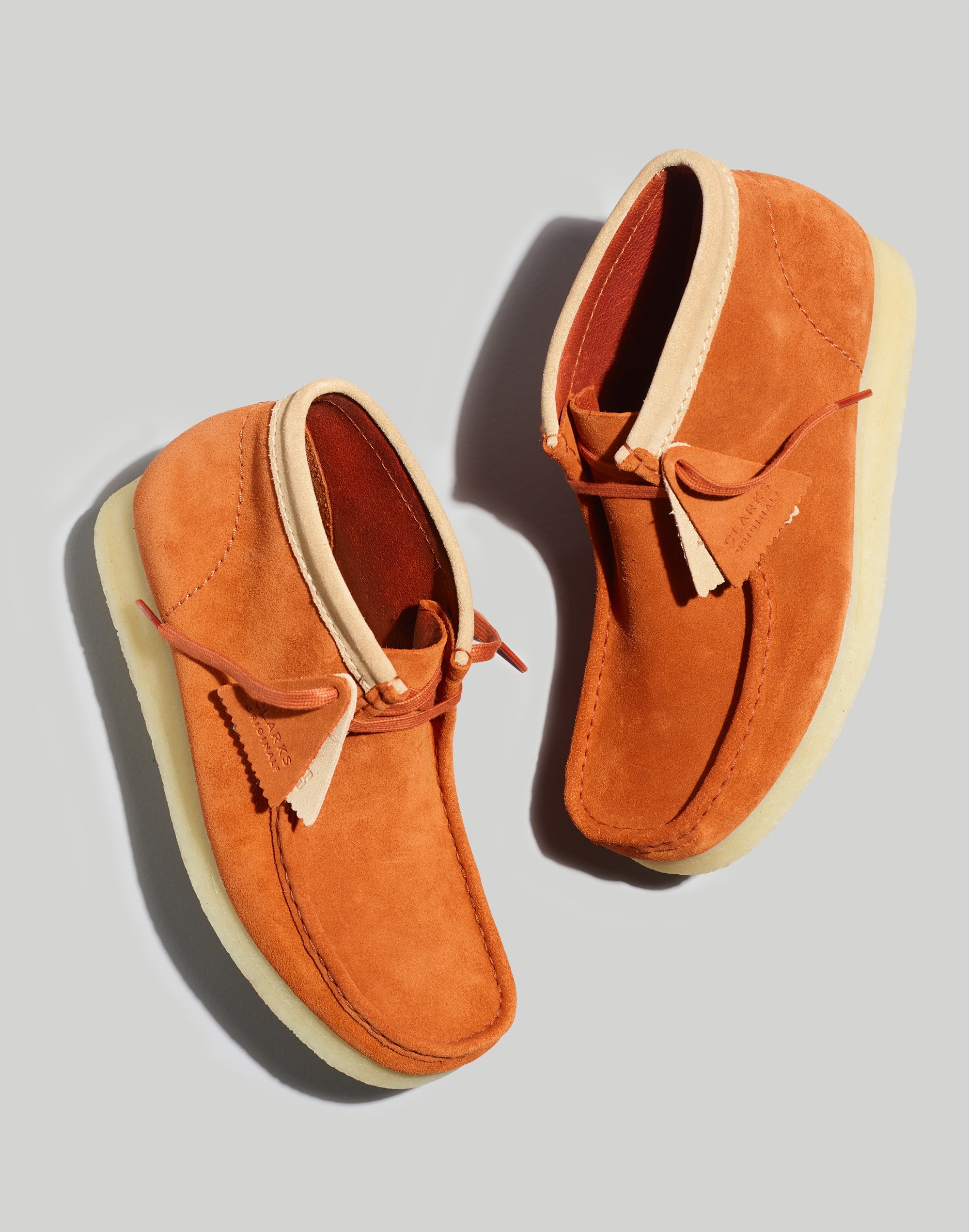 Clarks® Suede Wallabee Boots