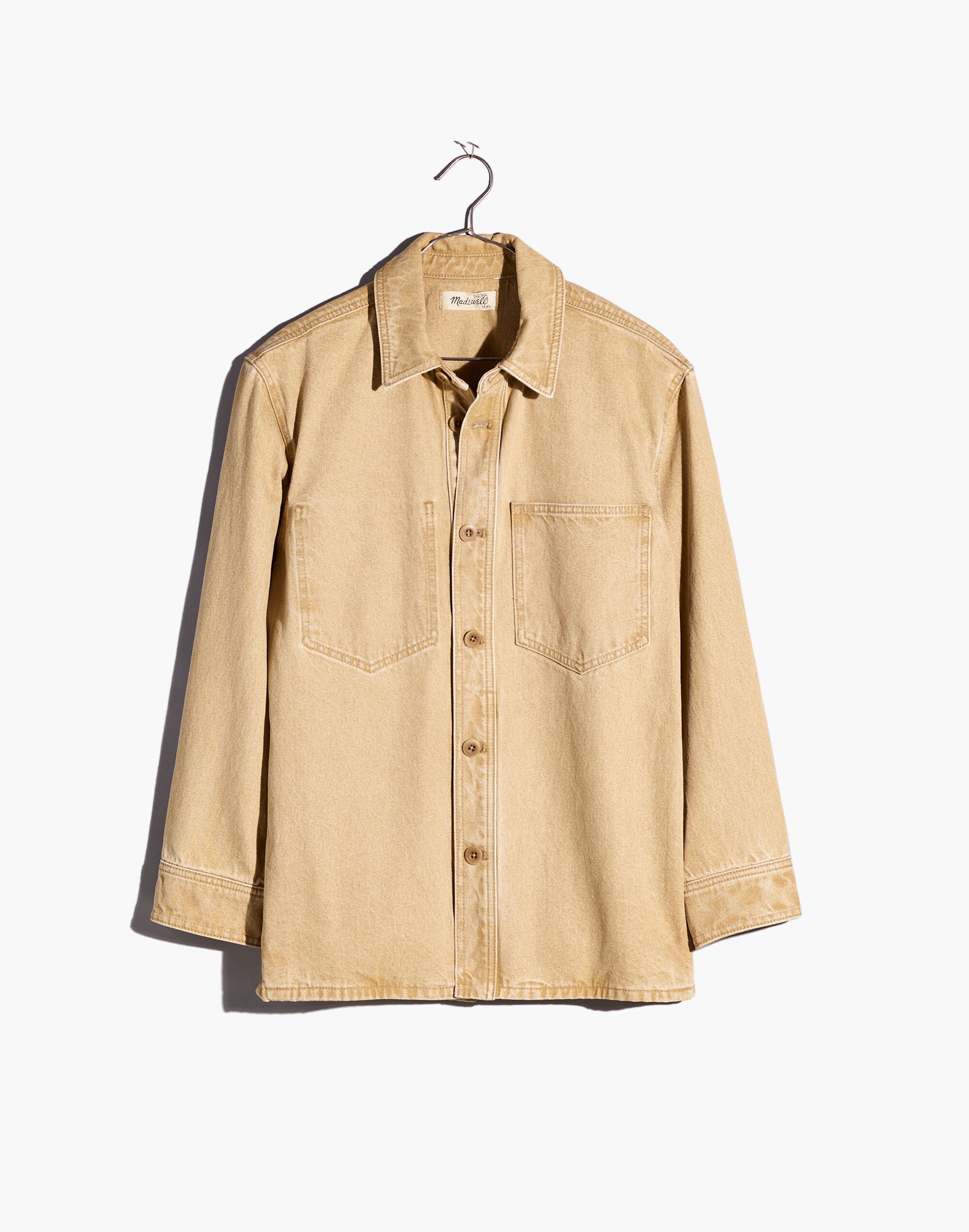 Plus Denim Shirt-Jacket: Botanical Yarn-Dye Edition