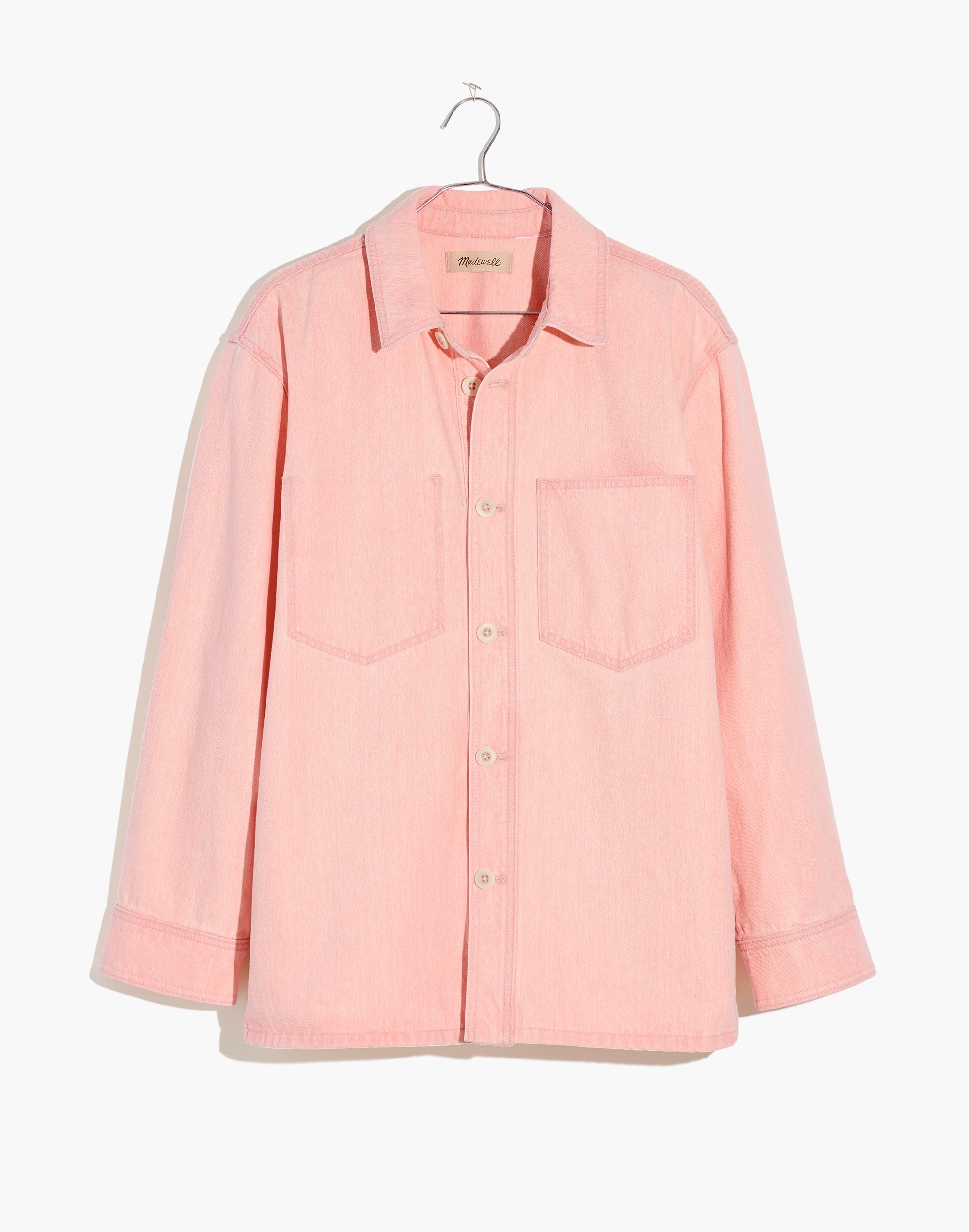 Plus Denim Shirt-Jacket: Botanical Yarn-Dye Edition