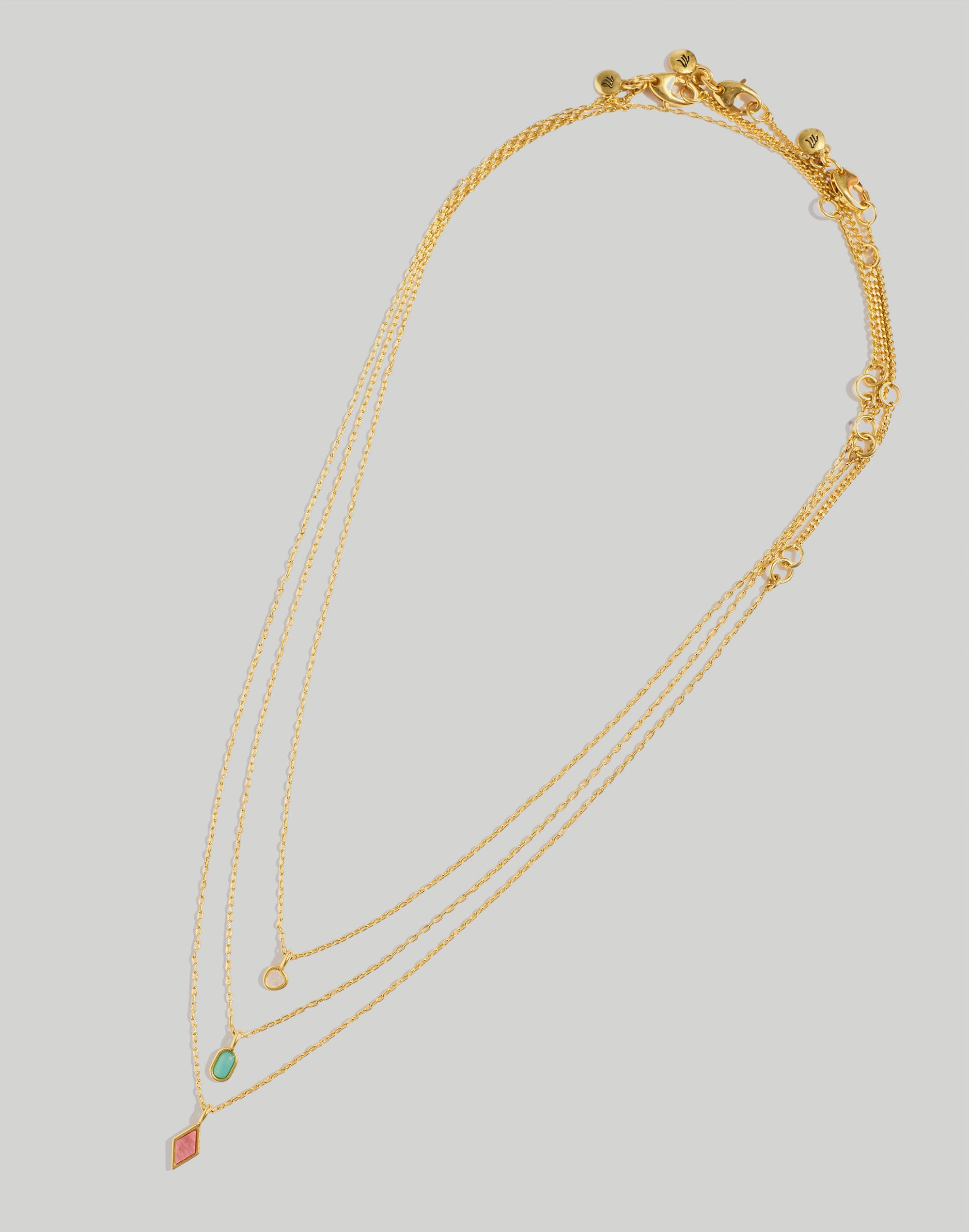 Stone Collection Three-Pack Necklace Set