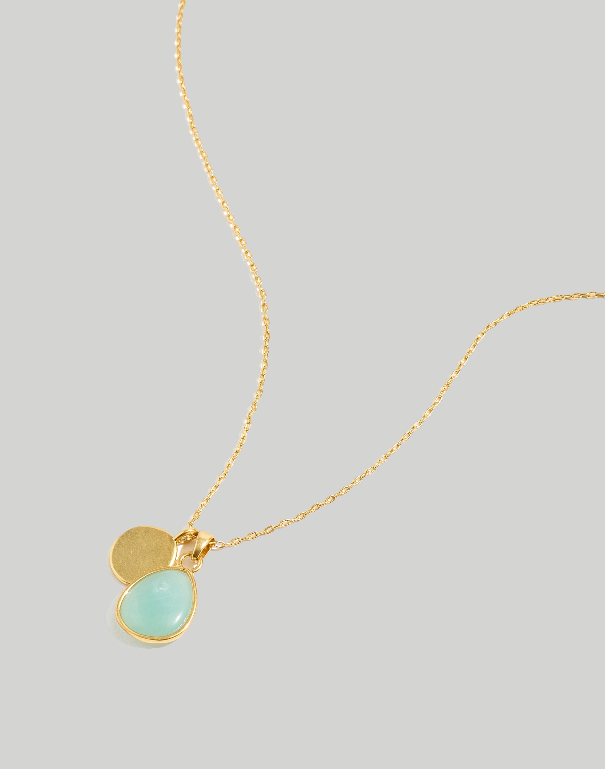 Stone Collection Amazonite Pendant Necklace in null image 1