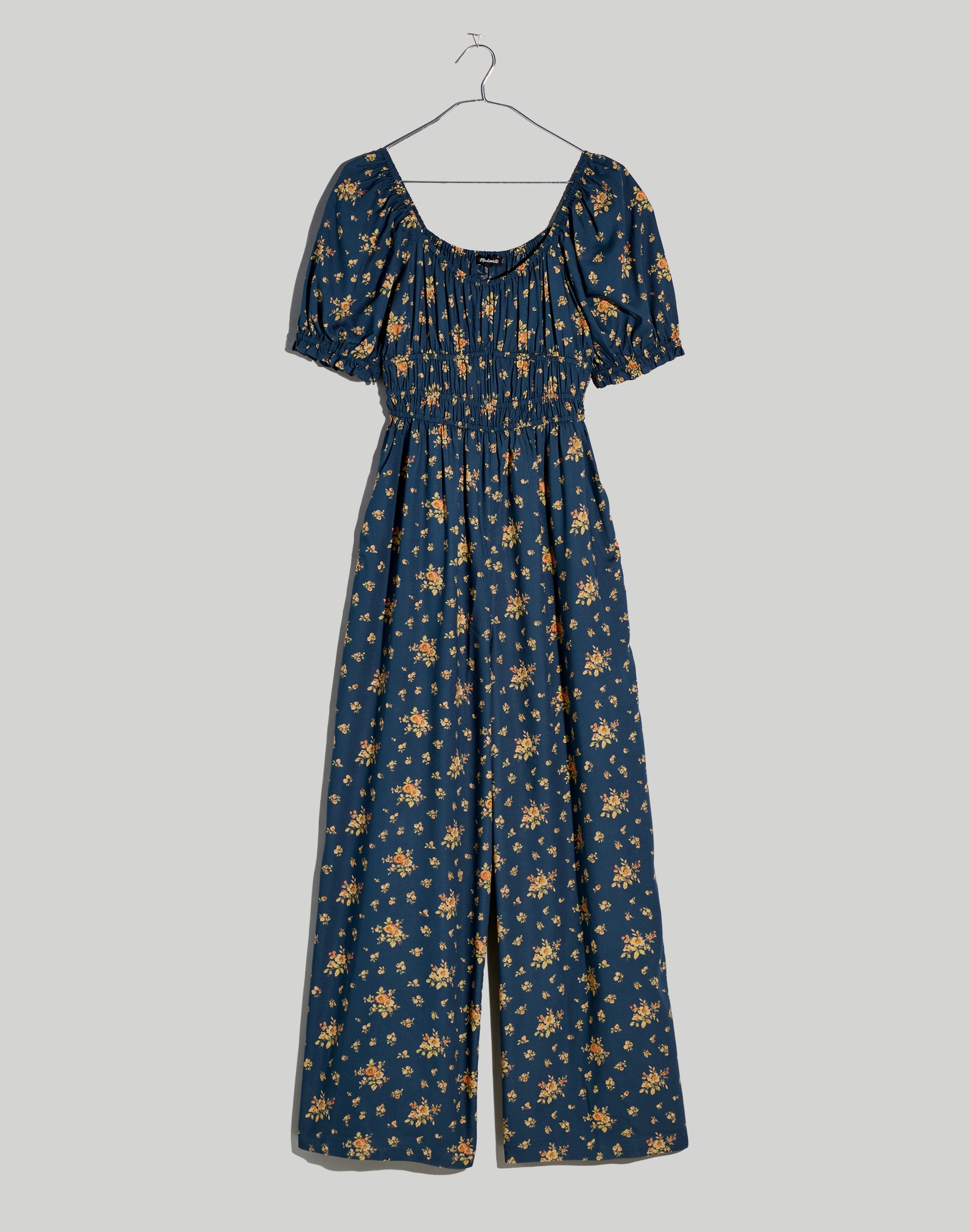 Sophia Sweetheart Jumpsuit in Freefall Blooms