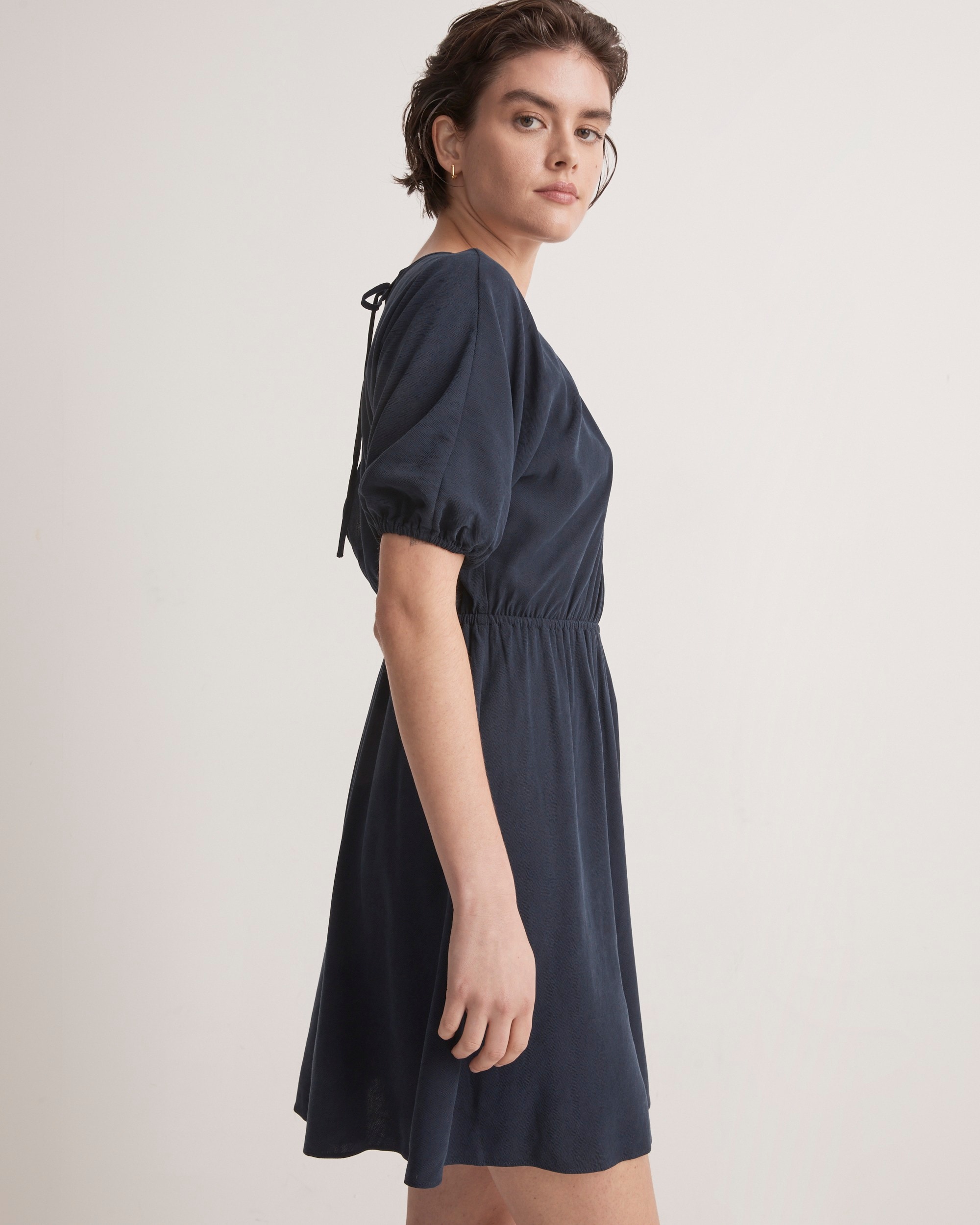 Cutout-Back Mini Dress