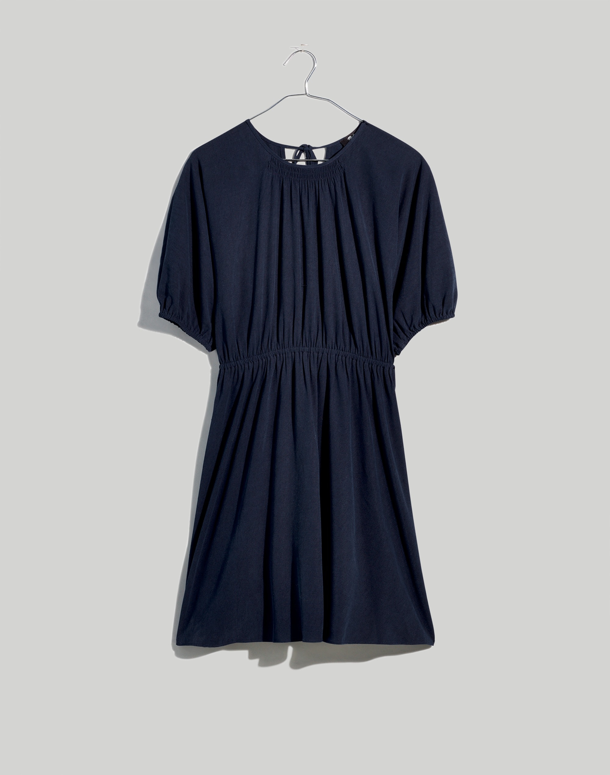 Cutout-Back Mini Dress