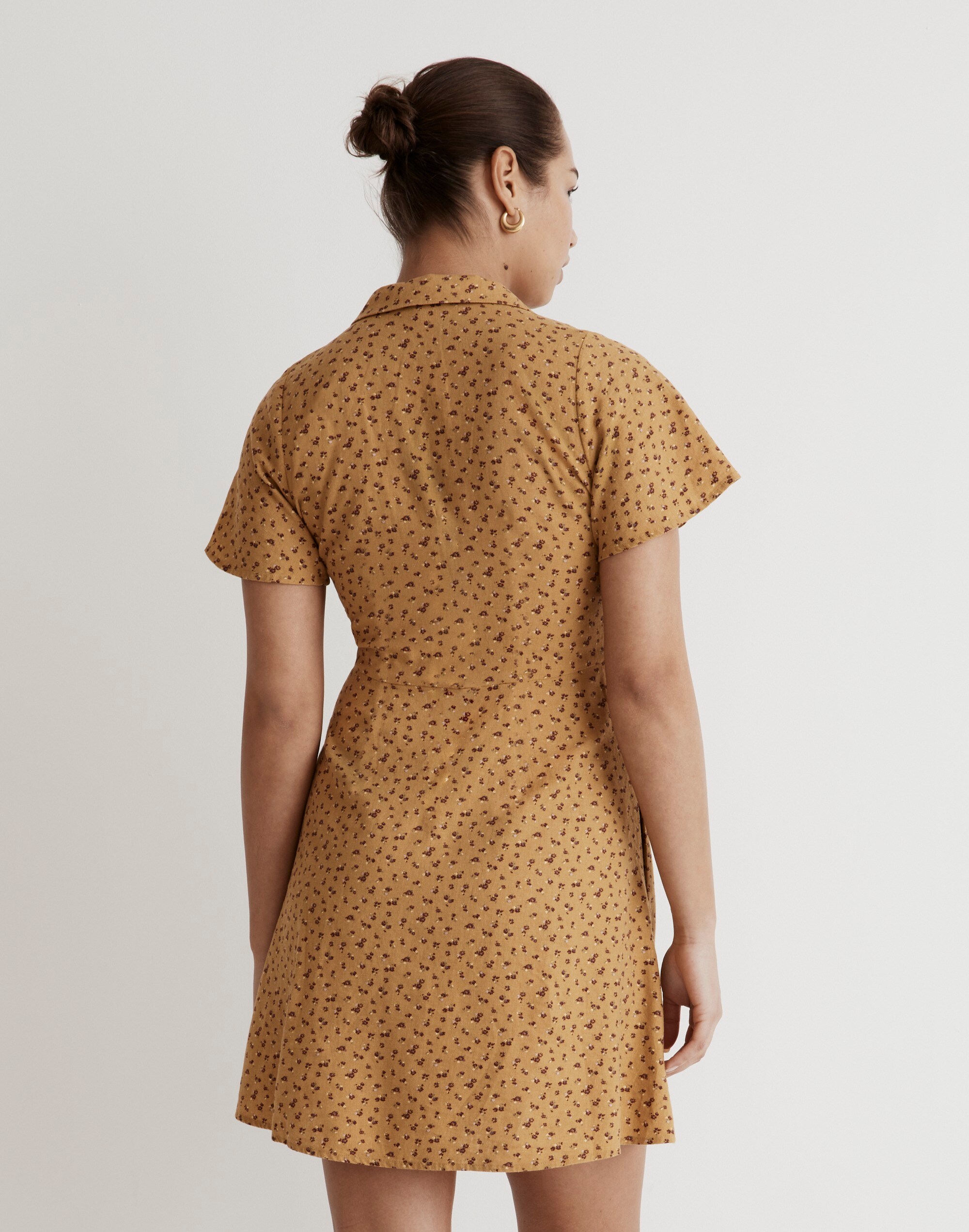 Kacie Mini Shirtdress in Bitsy Bouquet