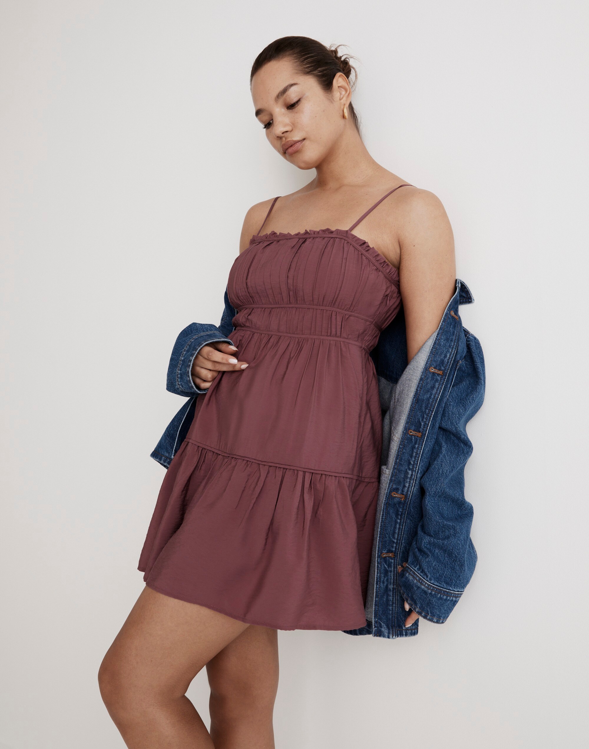 Sophia Cami Tiered Mini Dress