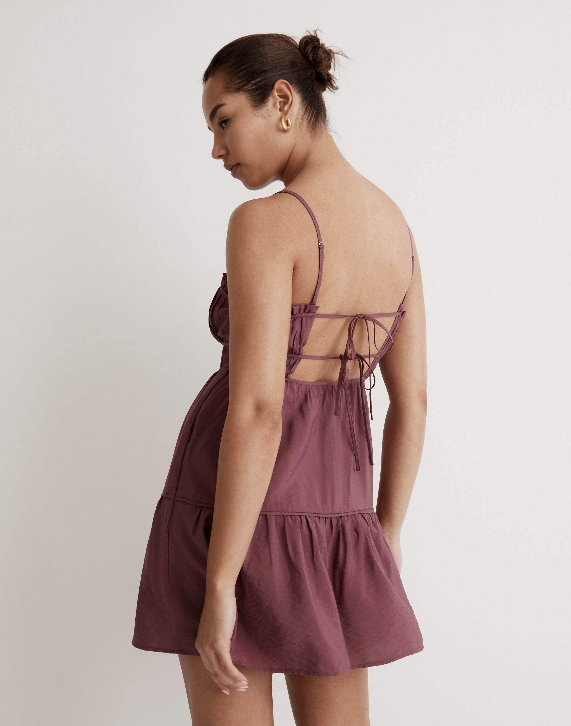 Sophia Cami Tiered Mini Dress