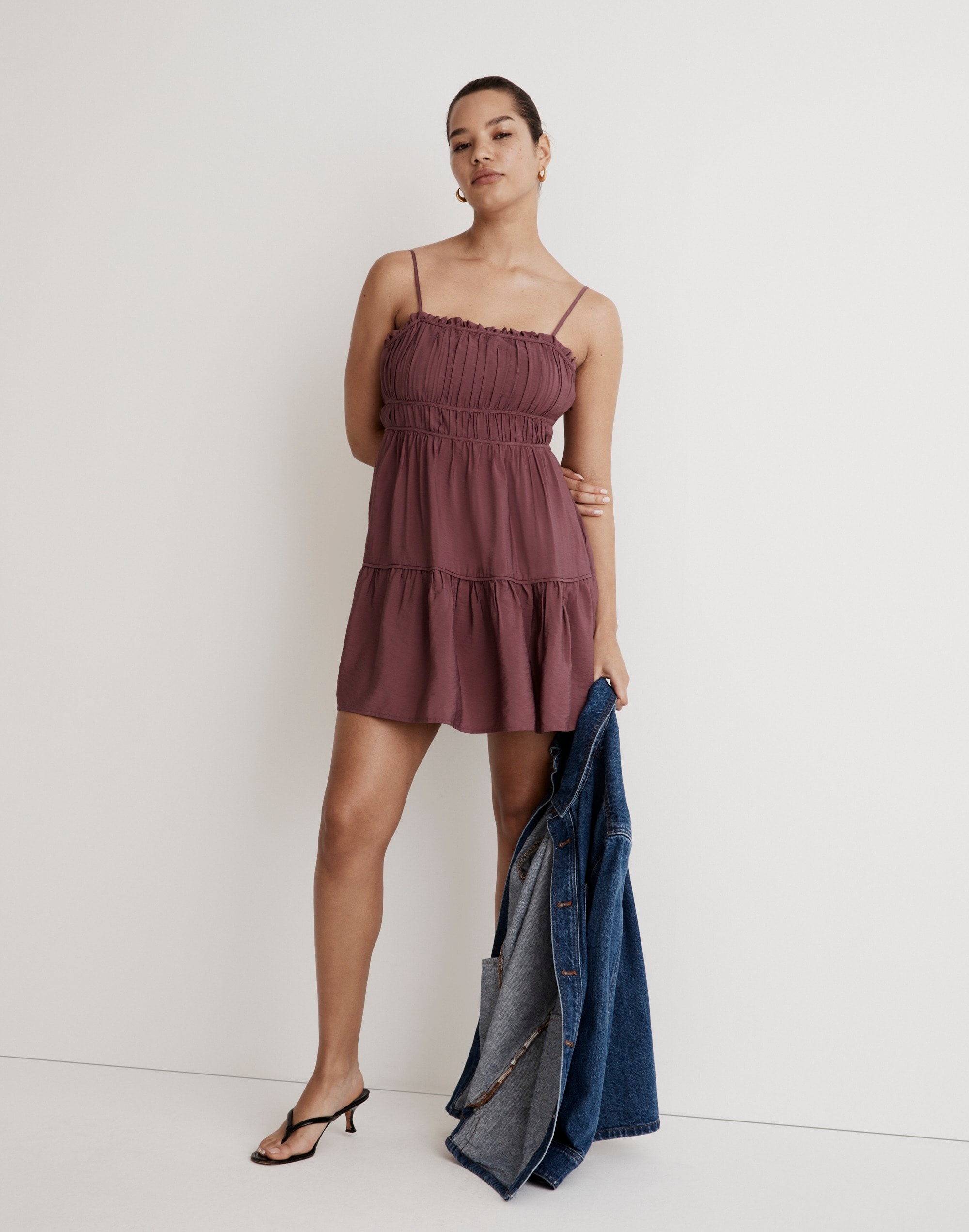 Sophia Cami Tiered Mini Dress
