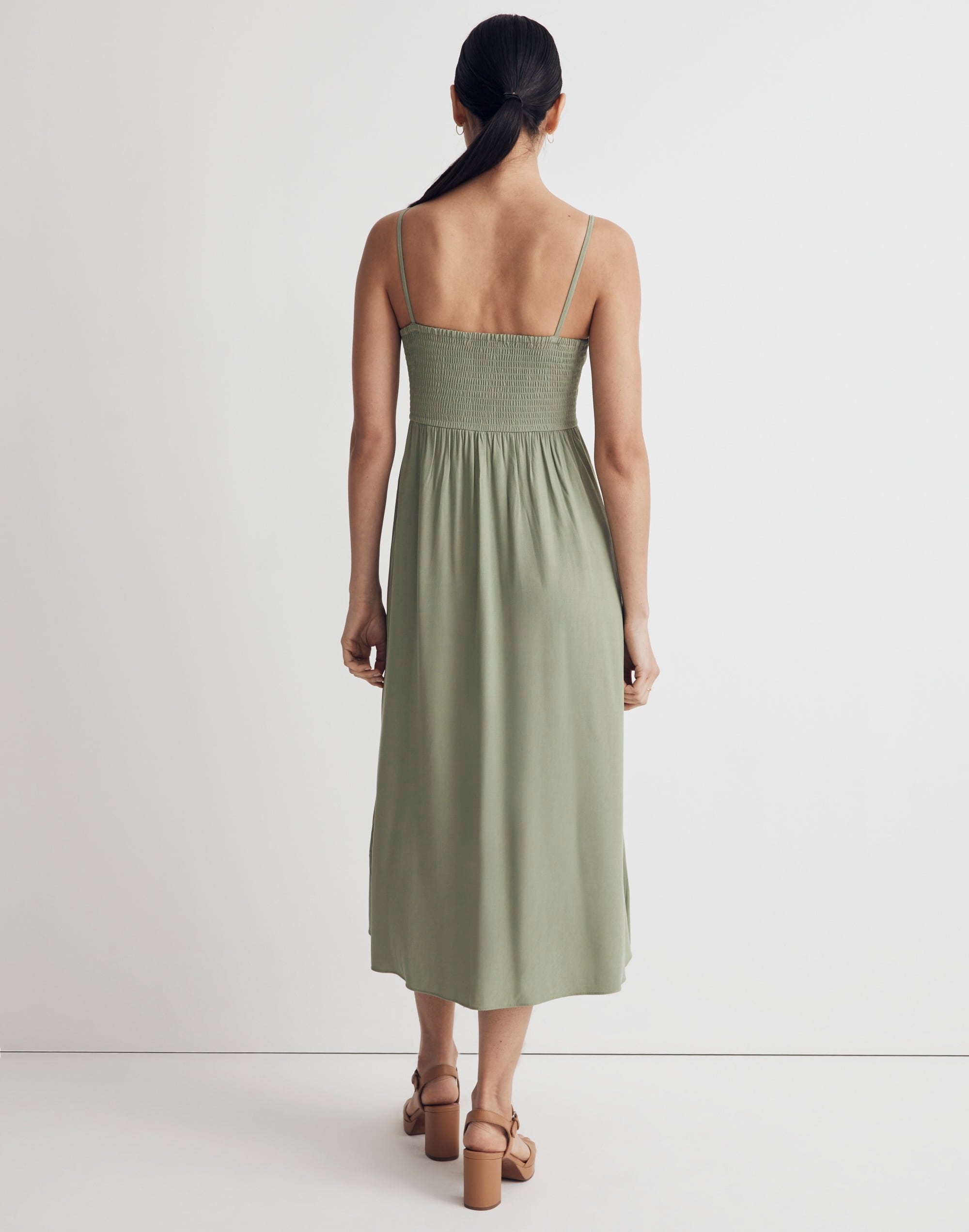 Cut-Out Cami Midi Dress