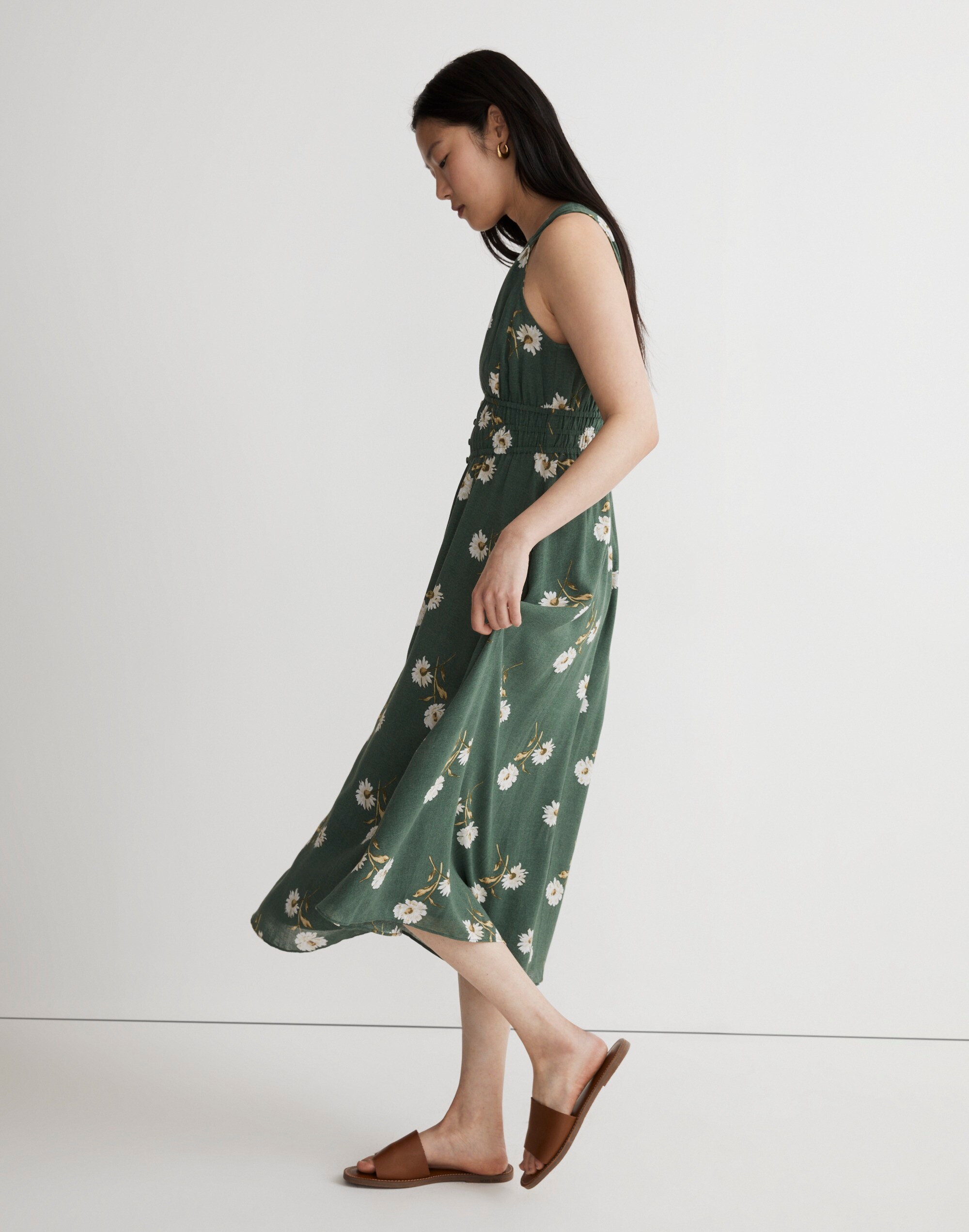 Sophia Midi Dress in Floating Floral