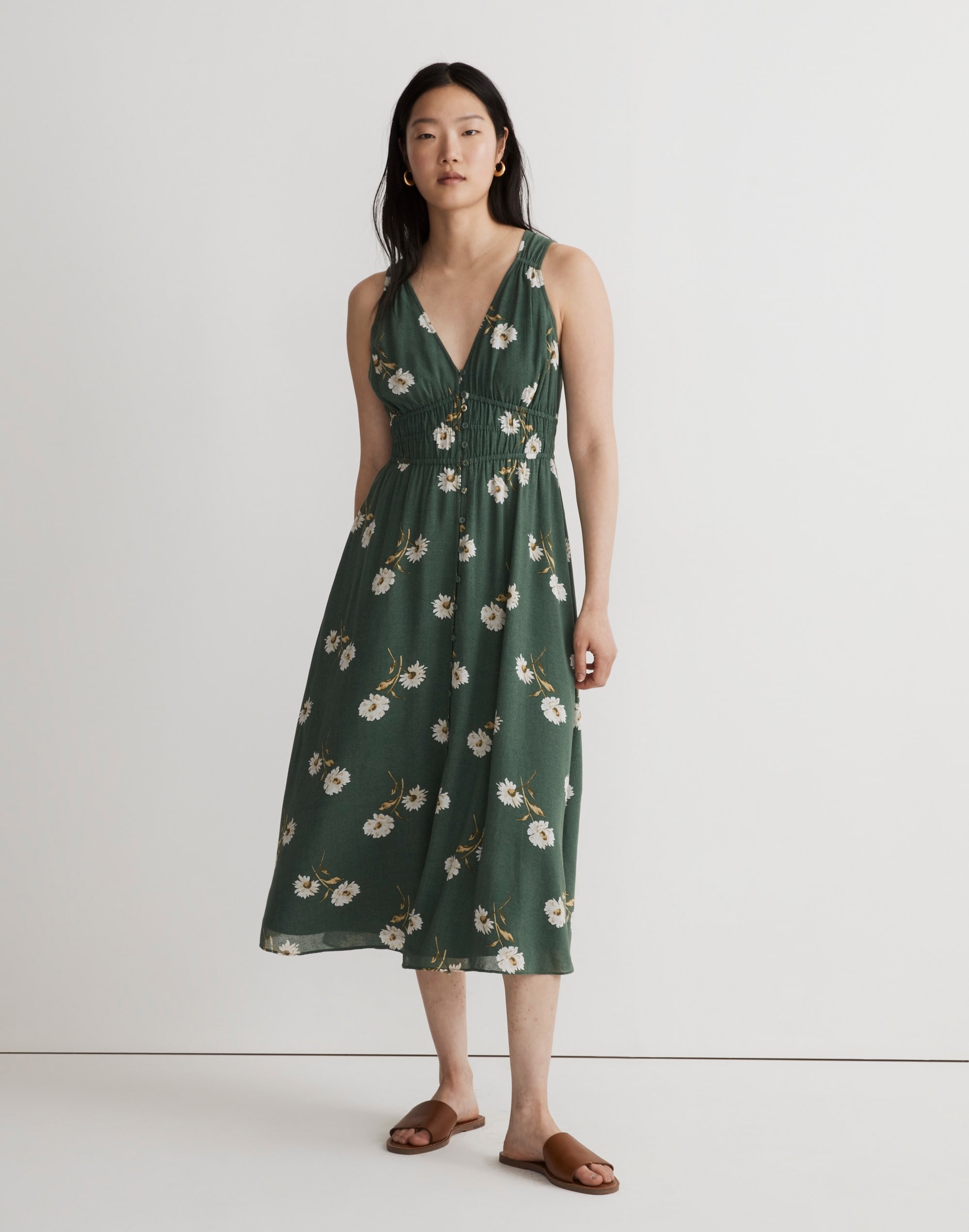 Sophia Midi Dress in Floating Floral
