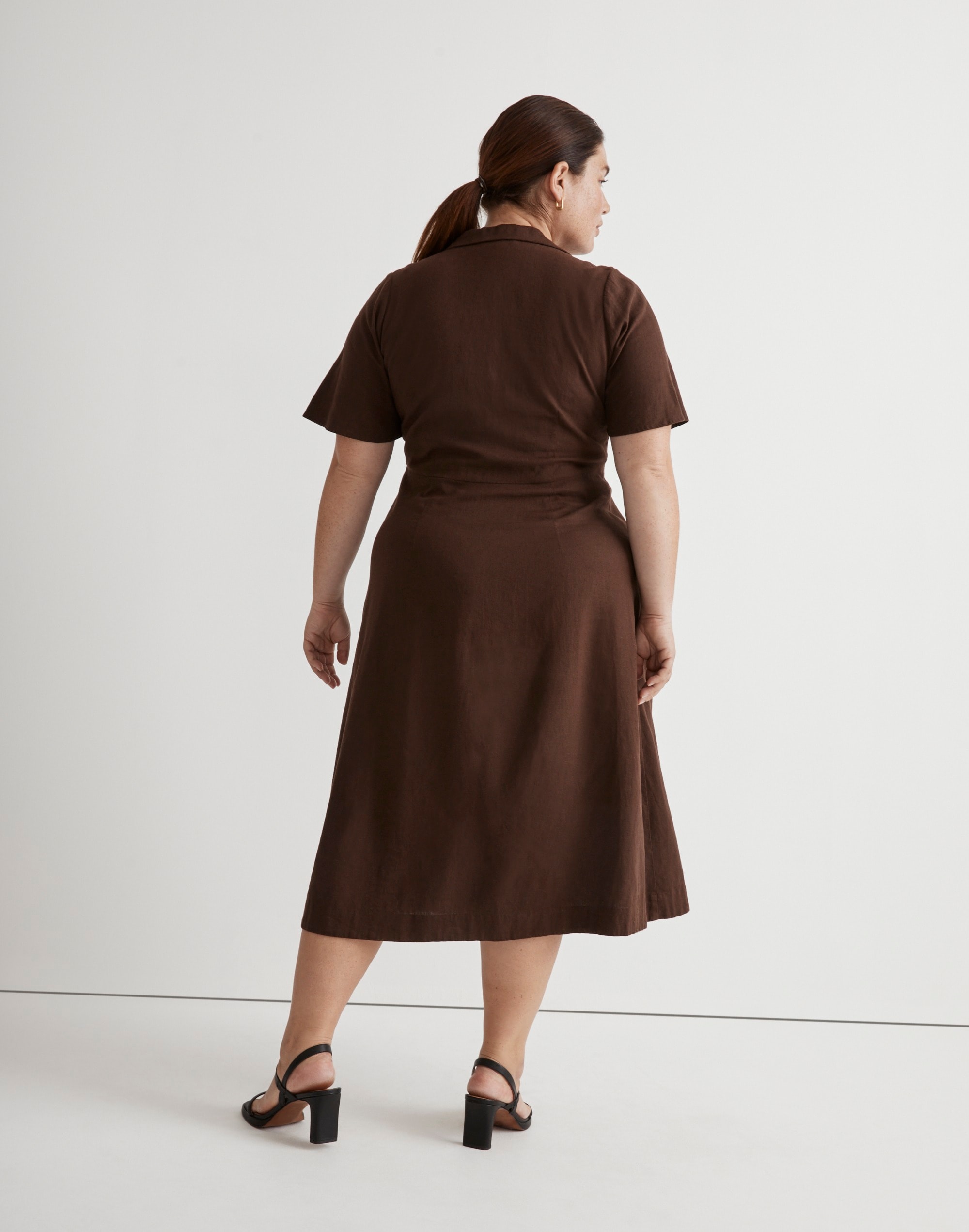 Plus Kacie Midi Shirtdress