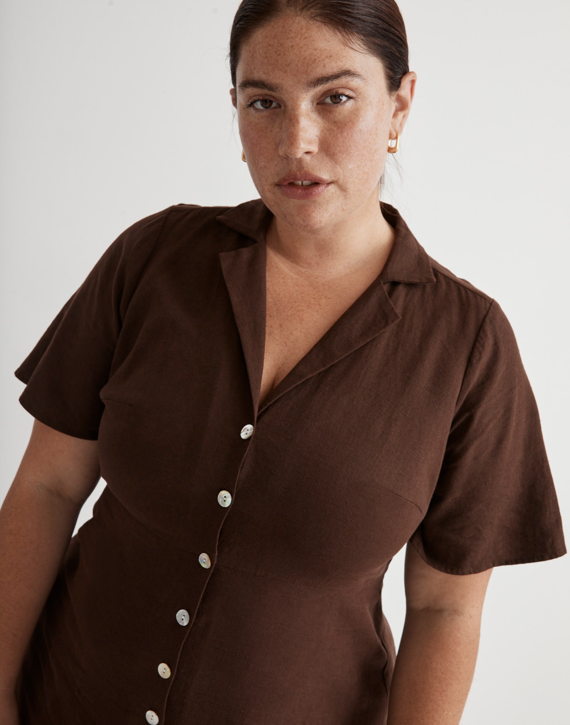 Plus Kacie Midi Shirtdress