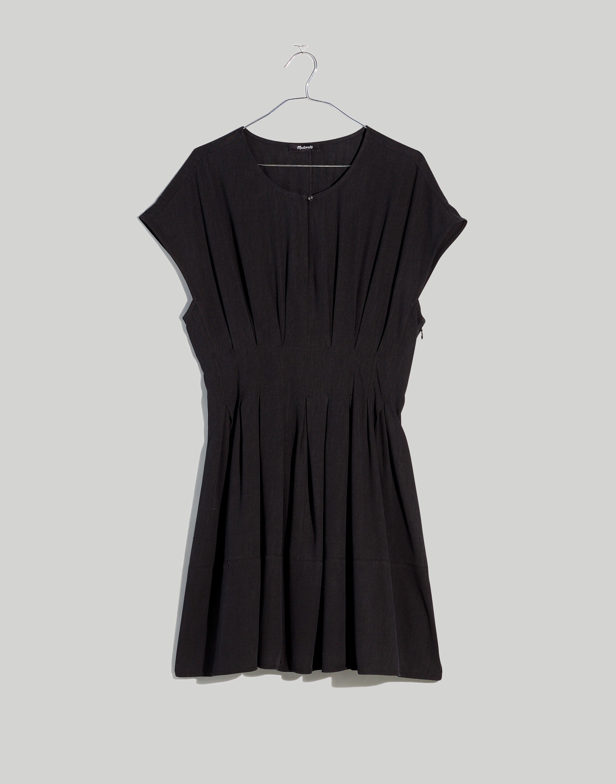 The Lucie Pleated Mini Dress