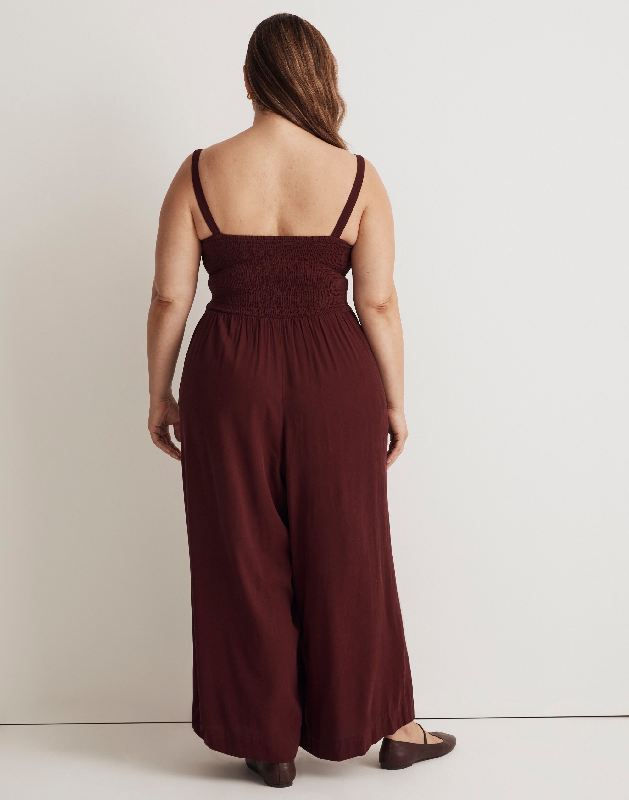 Plus Lucie Wide-Leg Jumpsuit