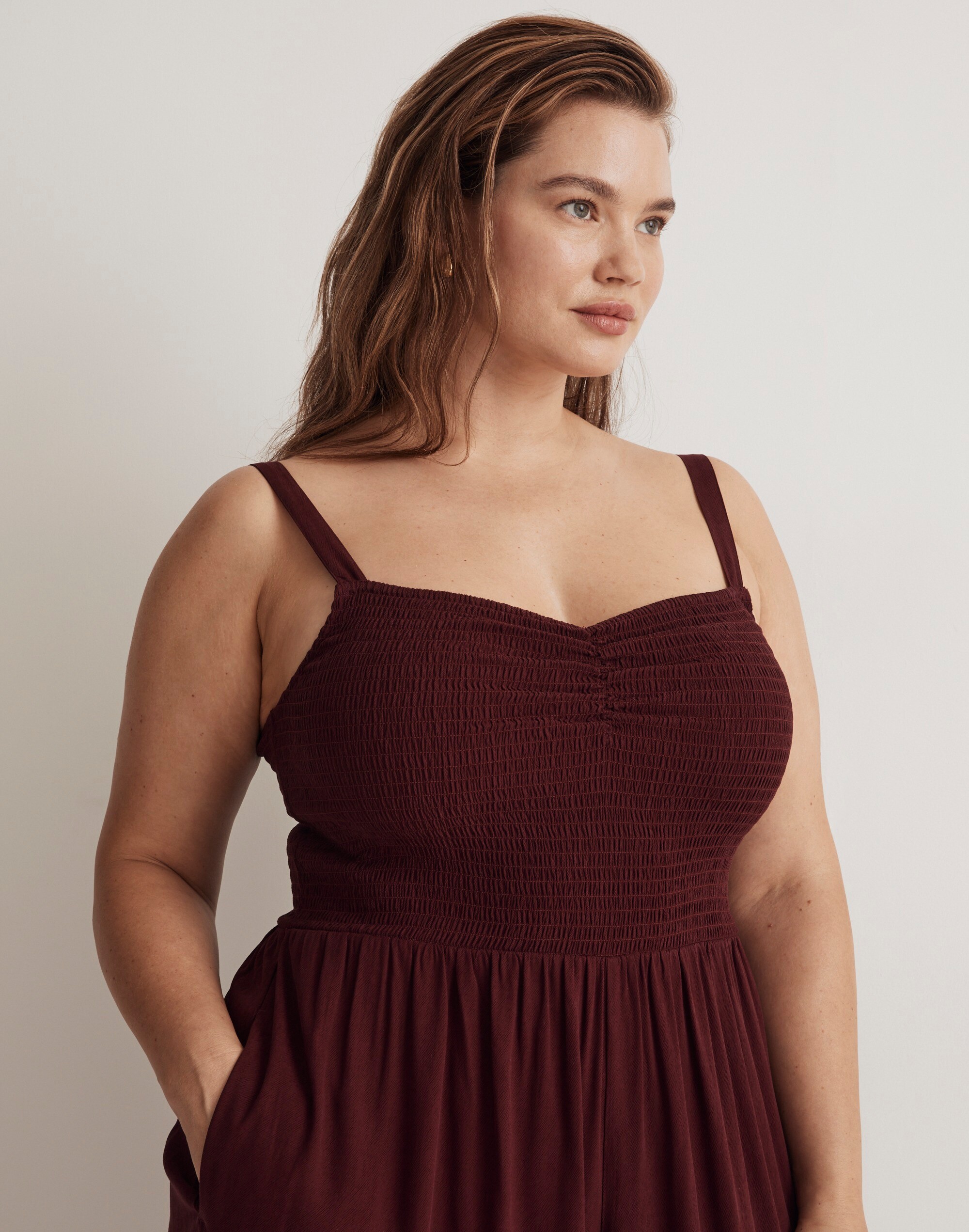 Plus Lucie Wide-Leg Jumpsuit