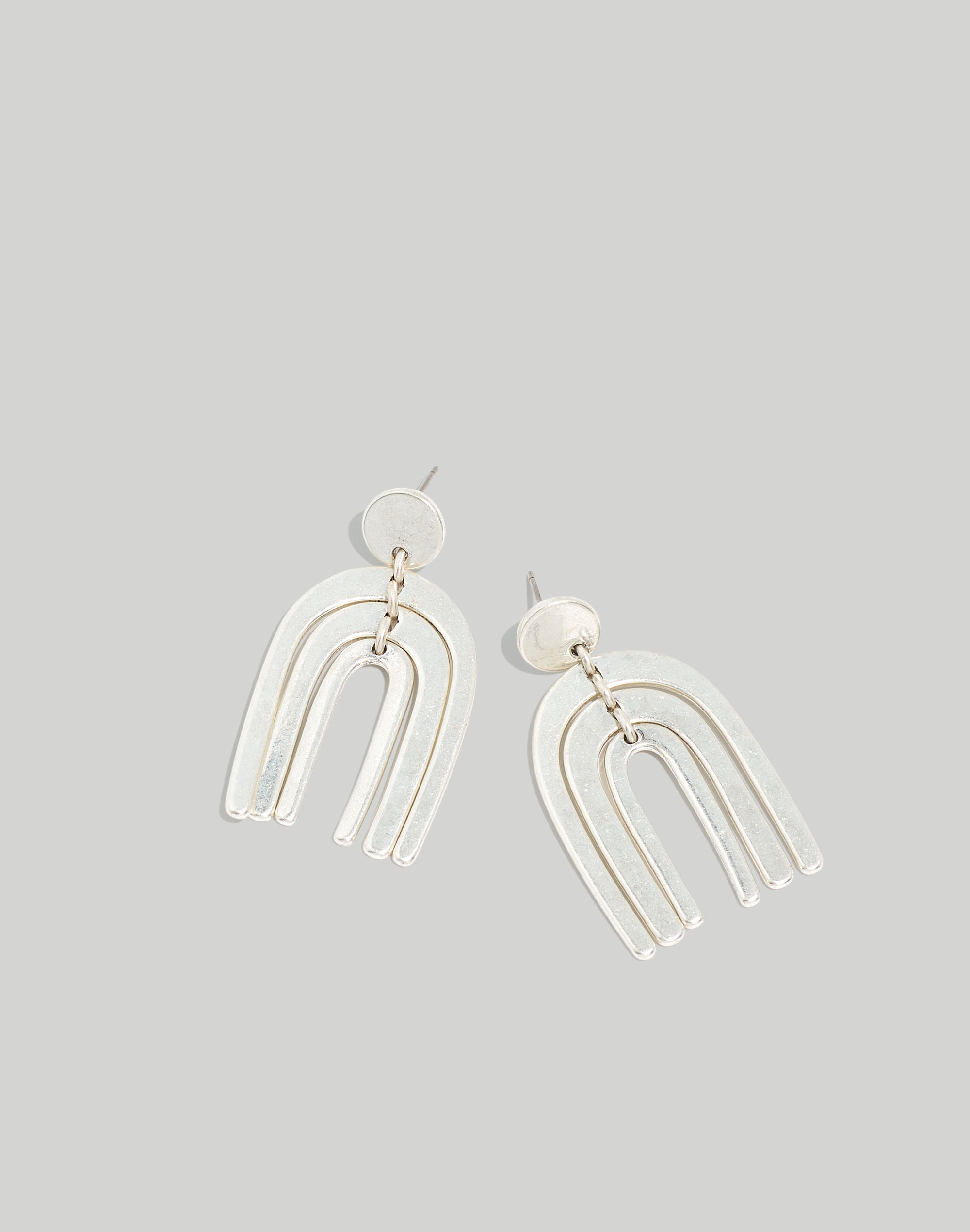 Stacked Arch Statement Earrings