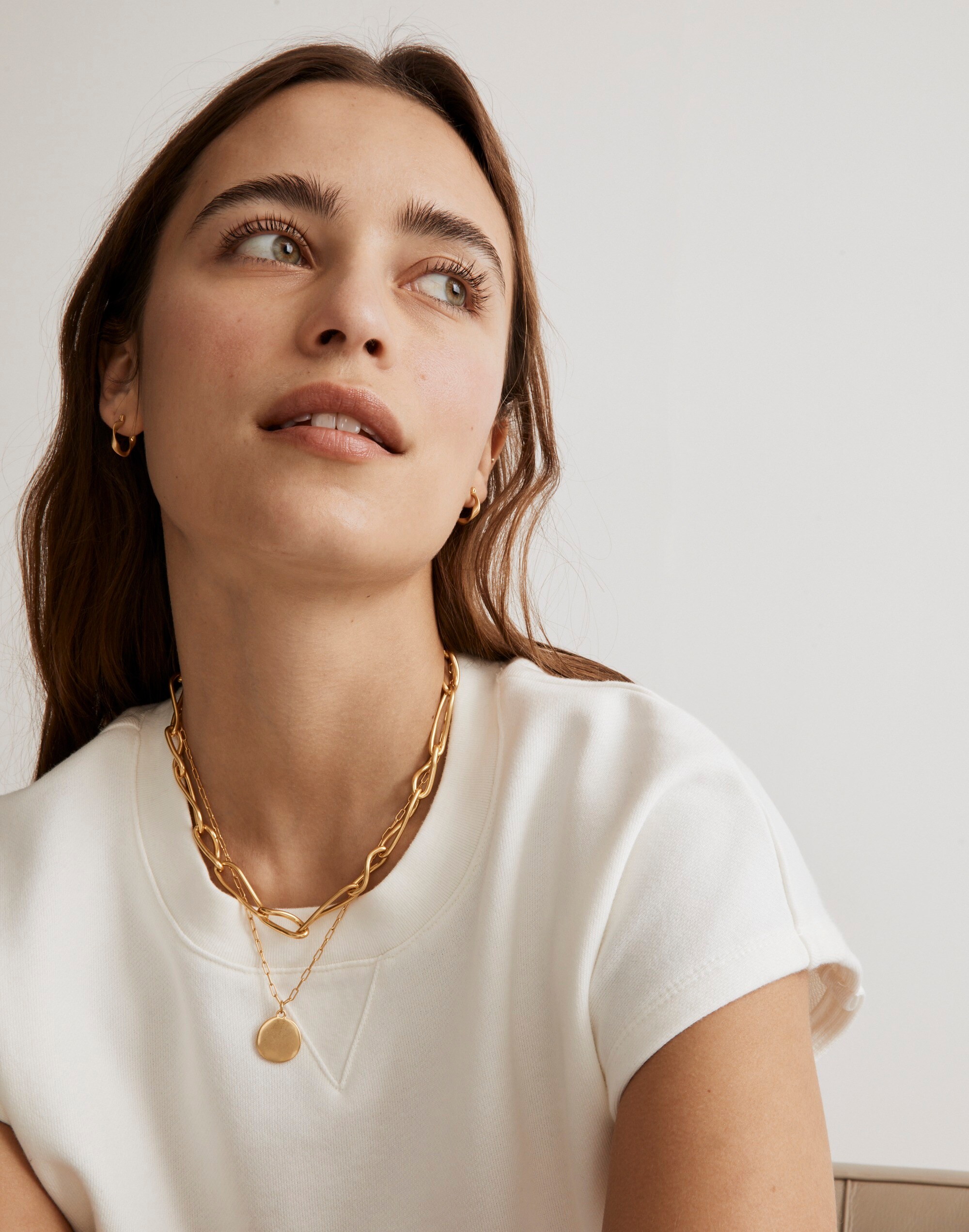 Two-Piece Chunky Link Necklace Set