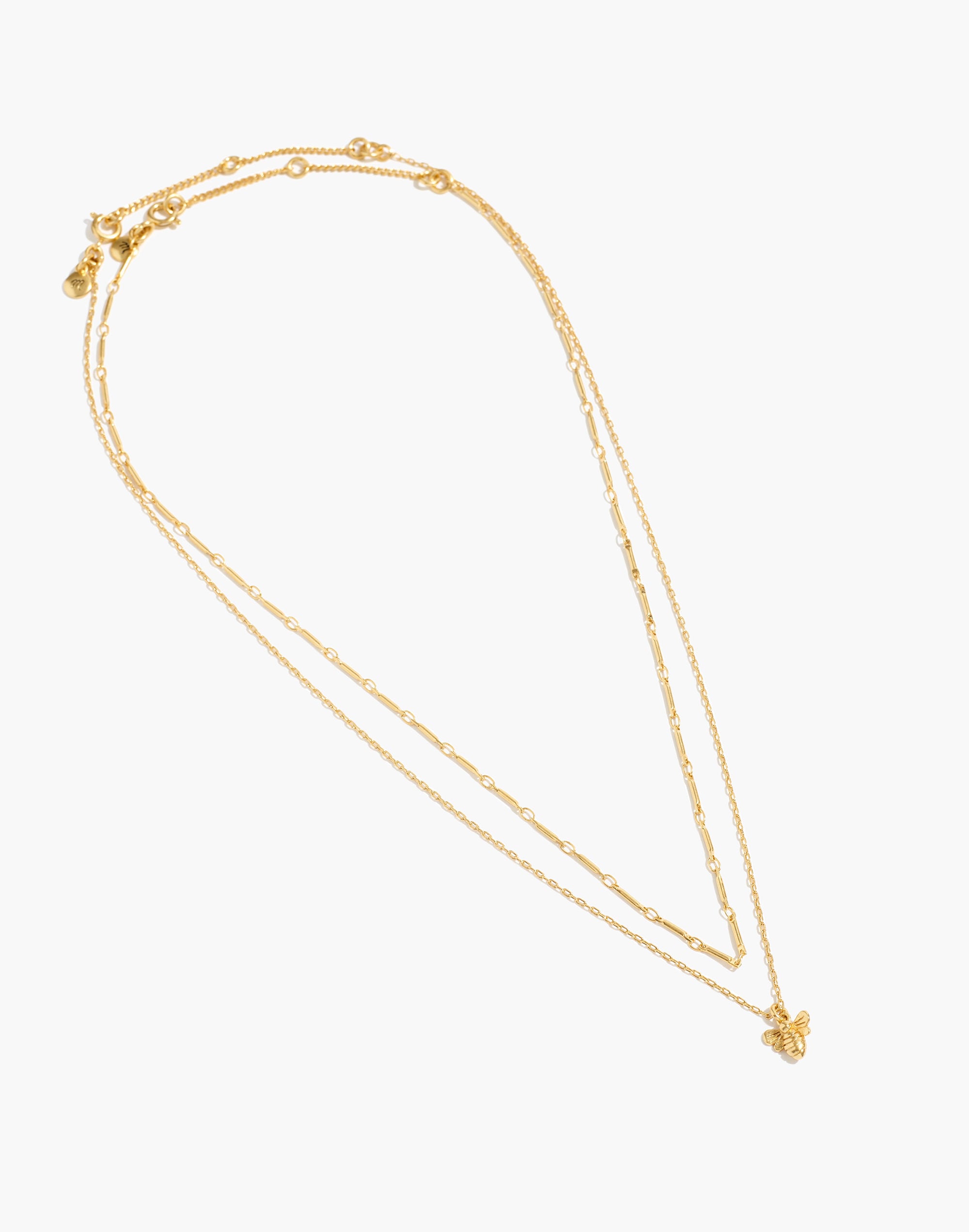 Two-Piece Bee Necklace Set