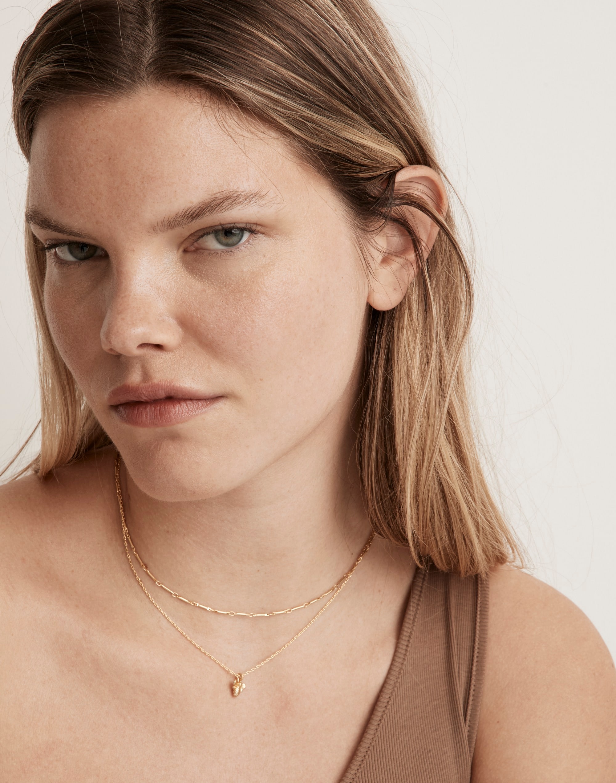 Two-Piece Bee Necklace Set