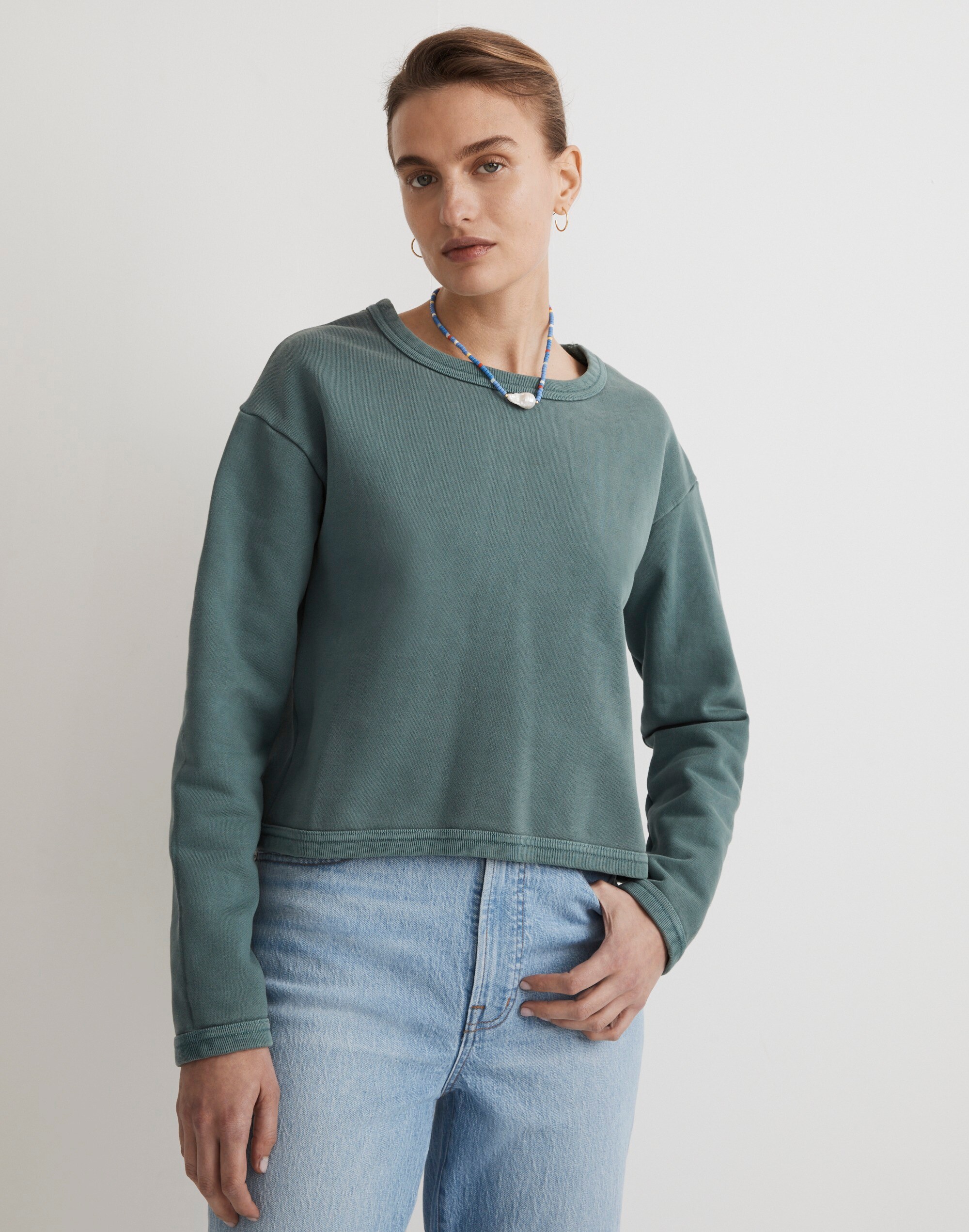 Rivet &amp; Thread Crop Sweatshirt