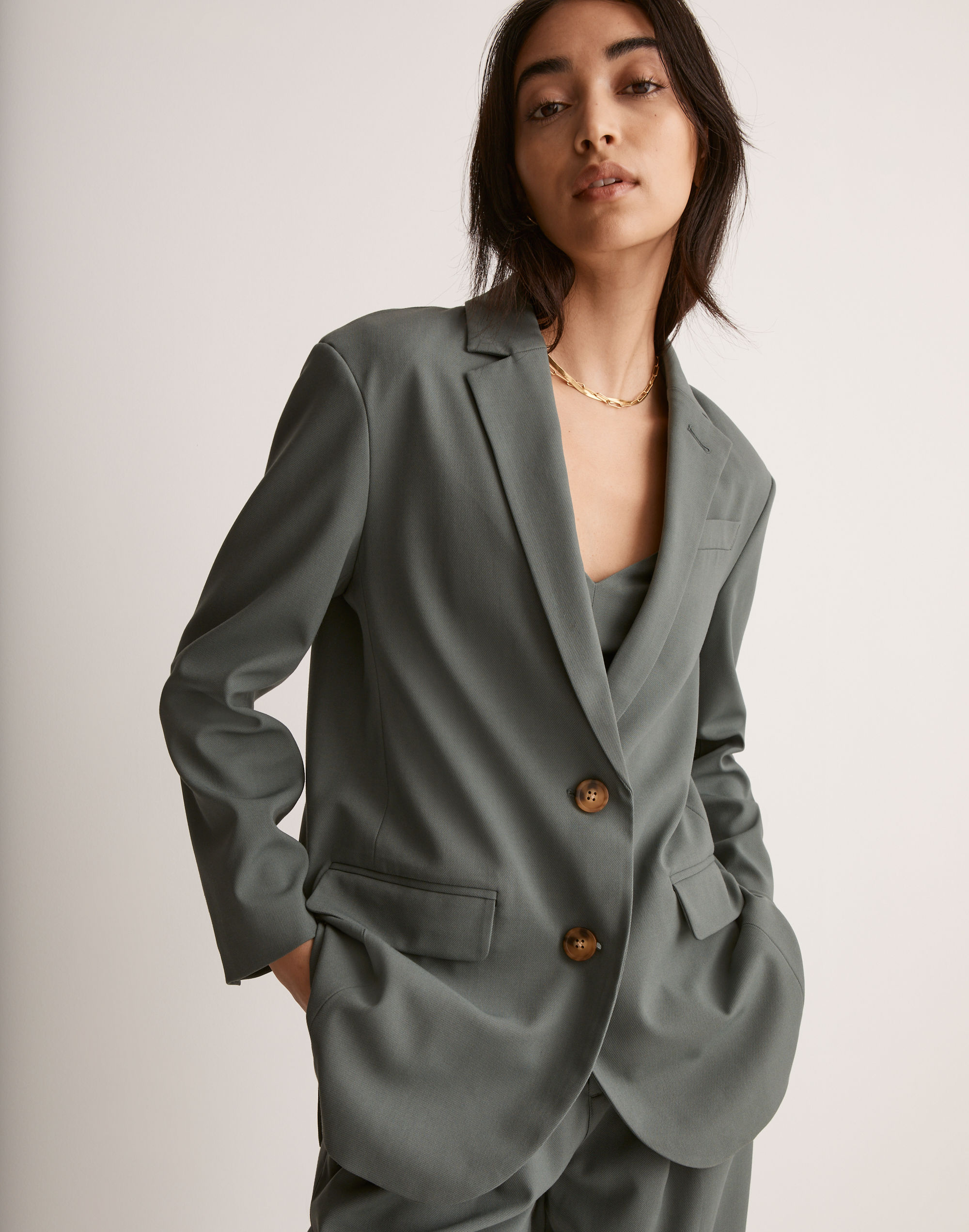 Oversized Menswear Blazer