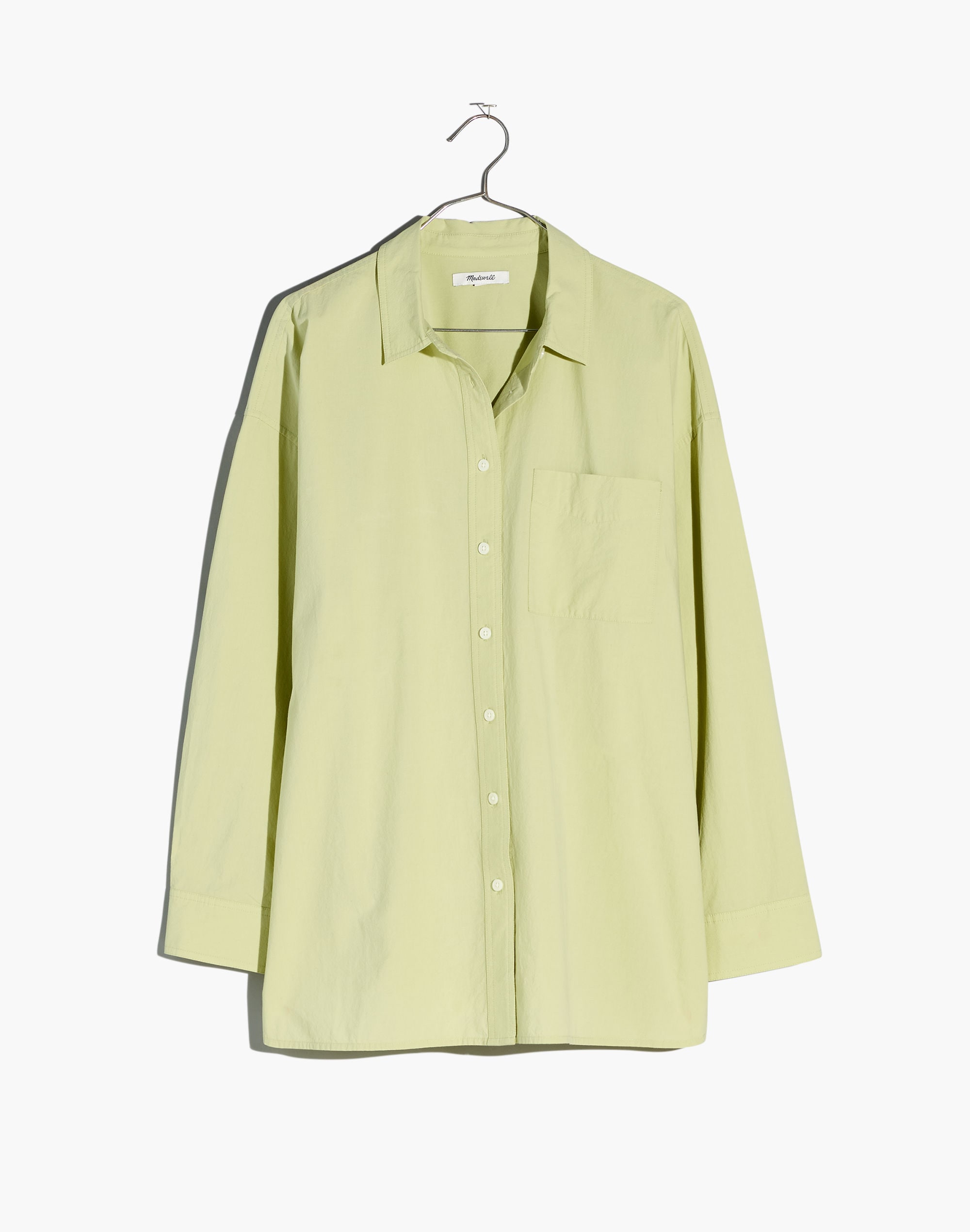 The Plus Signature Poplin Oversized Shirt