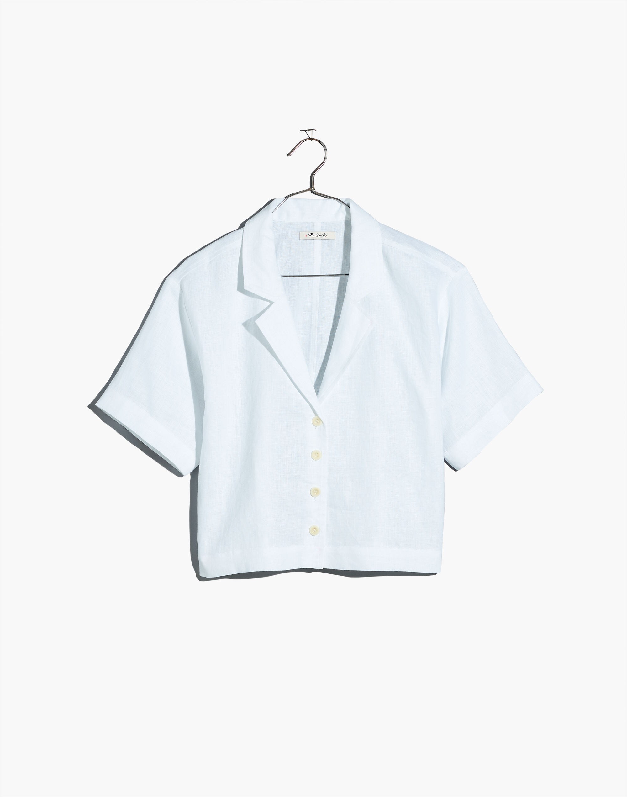 Plus 100% Linen Resort Shirt