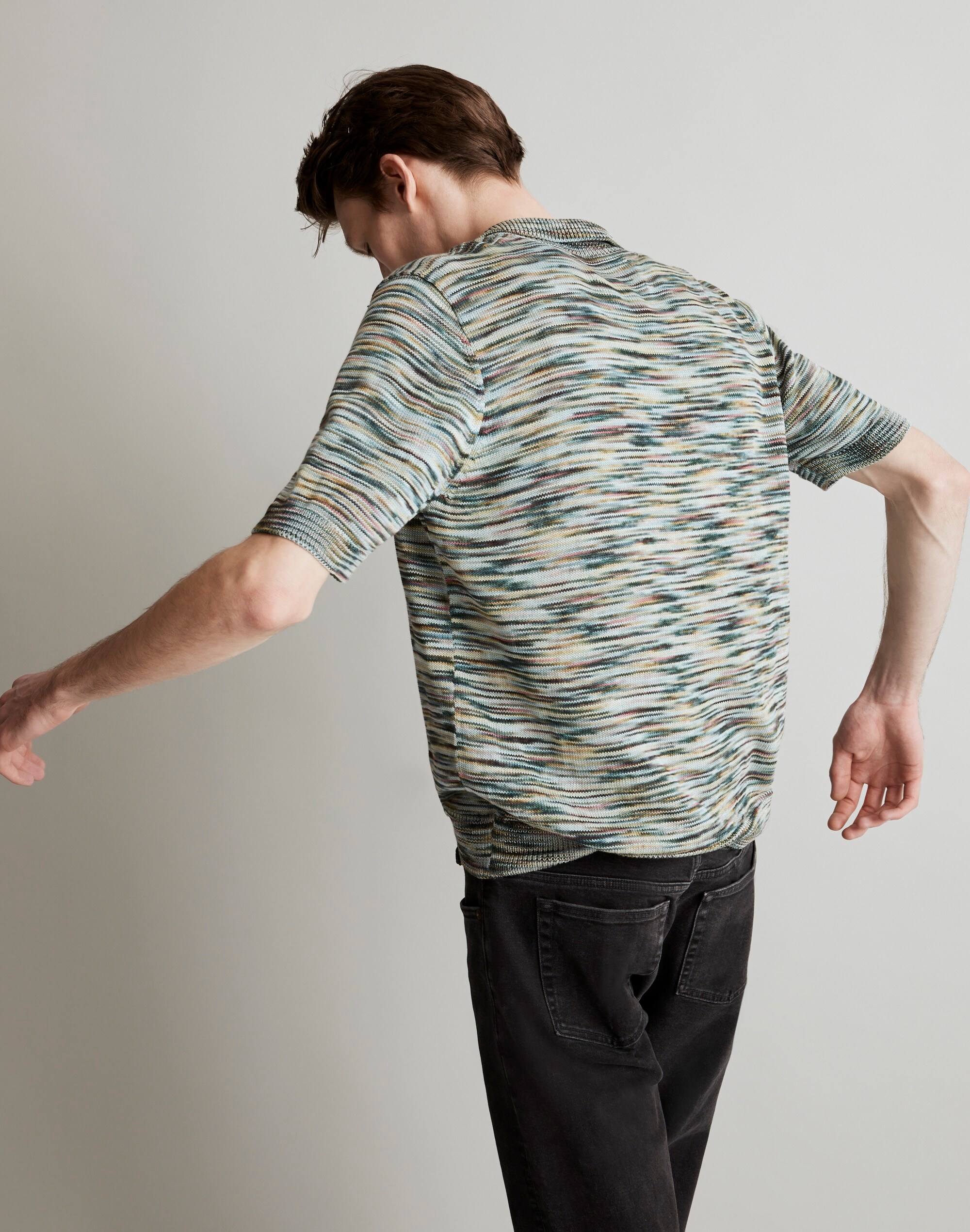 Corridor&reg; Space-Dyed  Polo Shirt Alternate Image 3