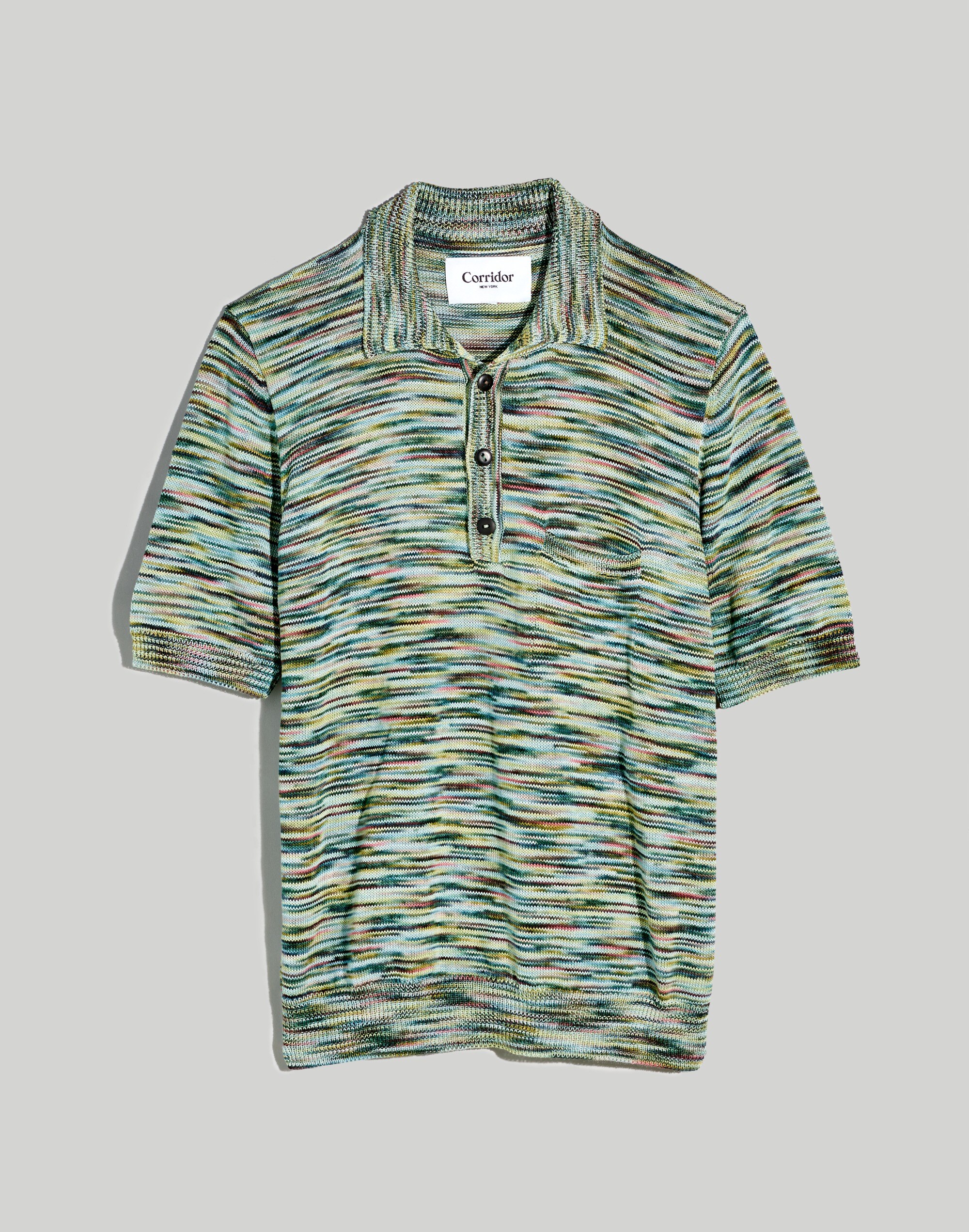 Corridor® Space-Dyed  Polo Shirt