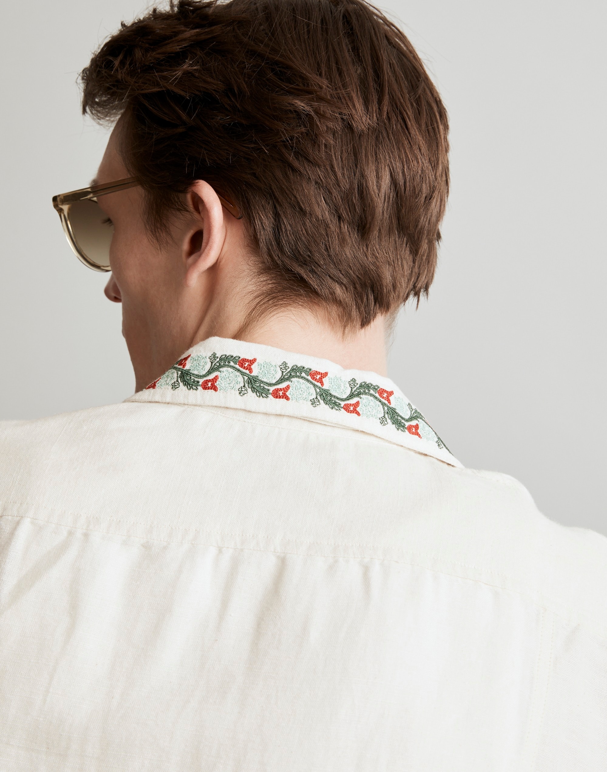 Corridor&reg; Hamsa Linen Summer Shirt Alternate Image 4