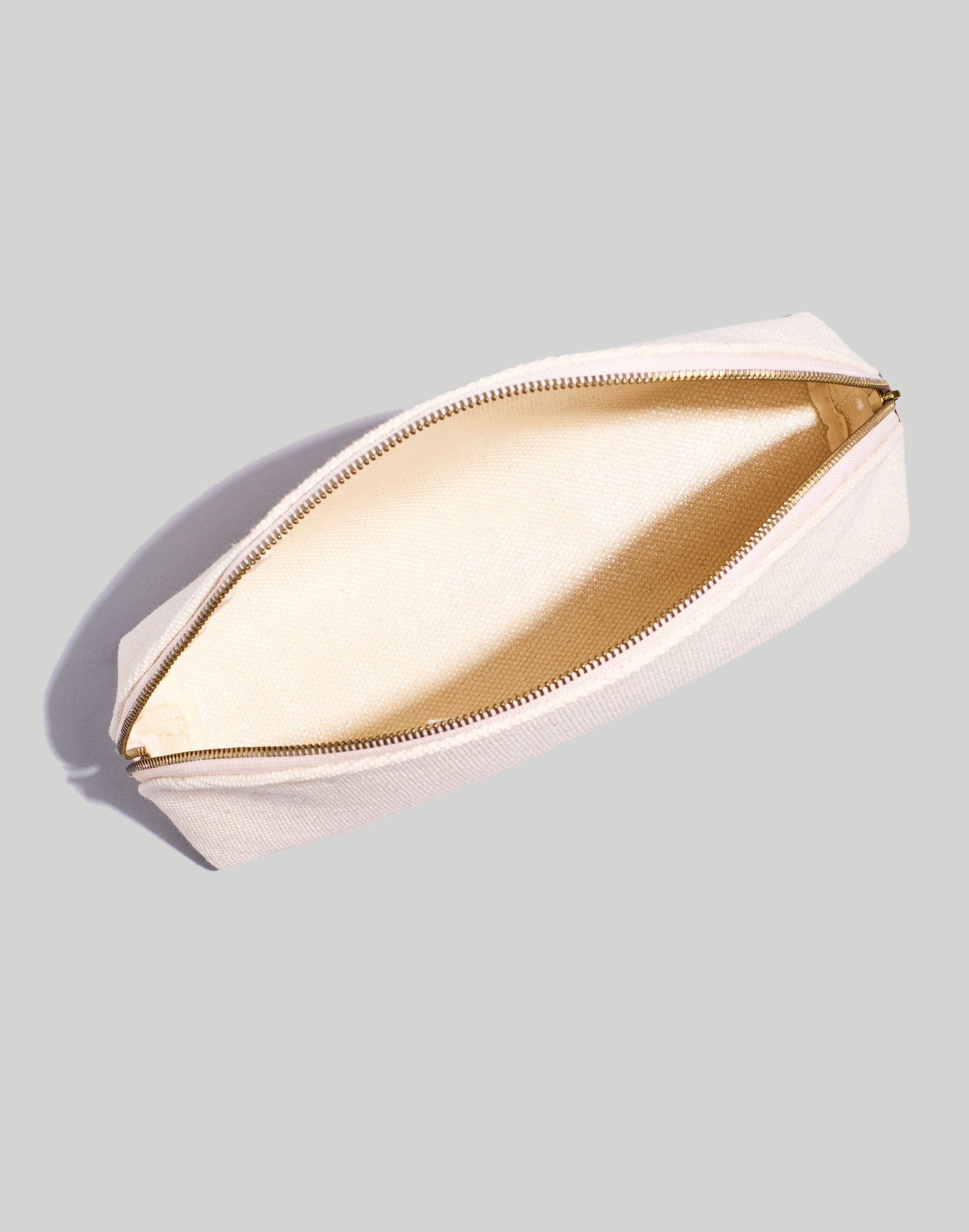 The Large Canvas Makeup Pouch