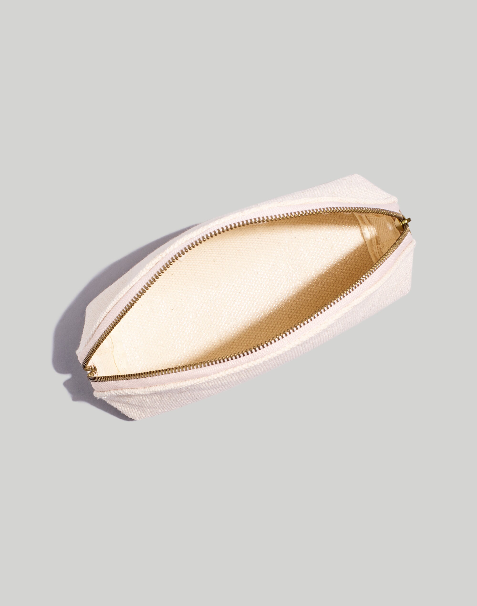 The Small Canvas Makeup Pouch