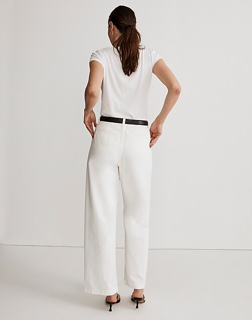 HARLOW MOLLY LOUNGE PANT - WHITE