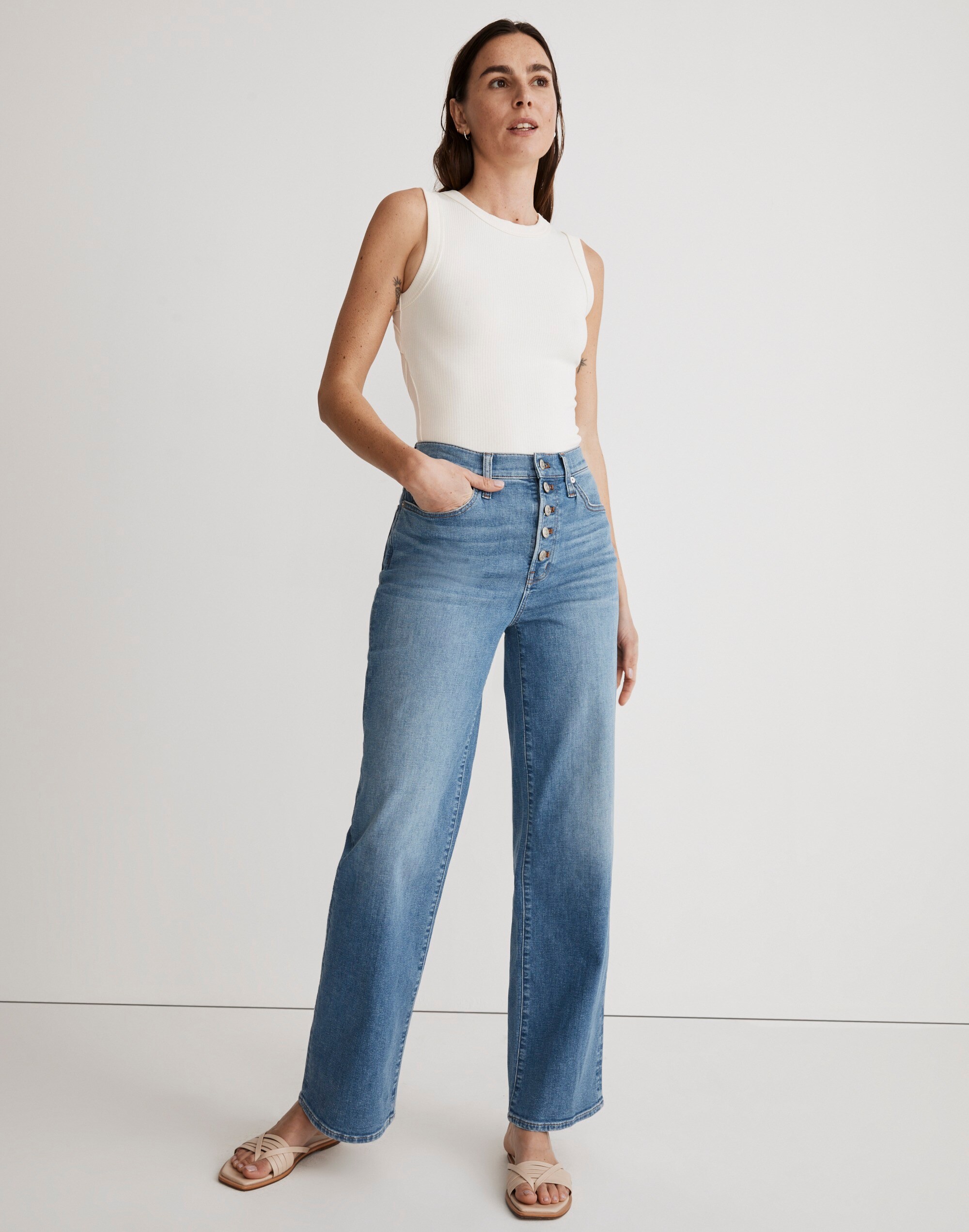 The Perfect Vintage Wide-Leg Jean