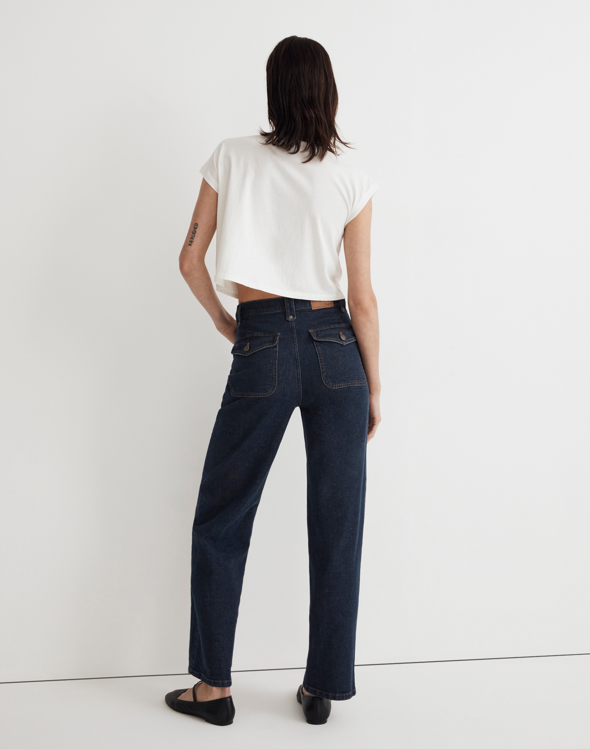 Marle Wide Leg Jean - Classic Wash