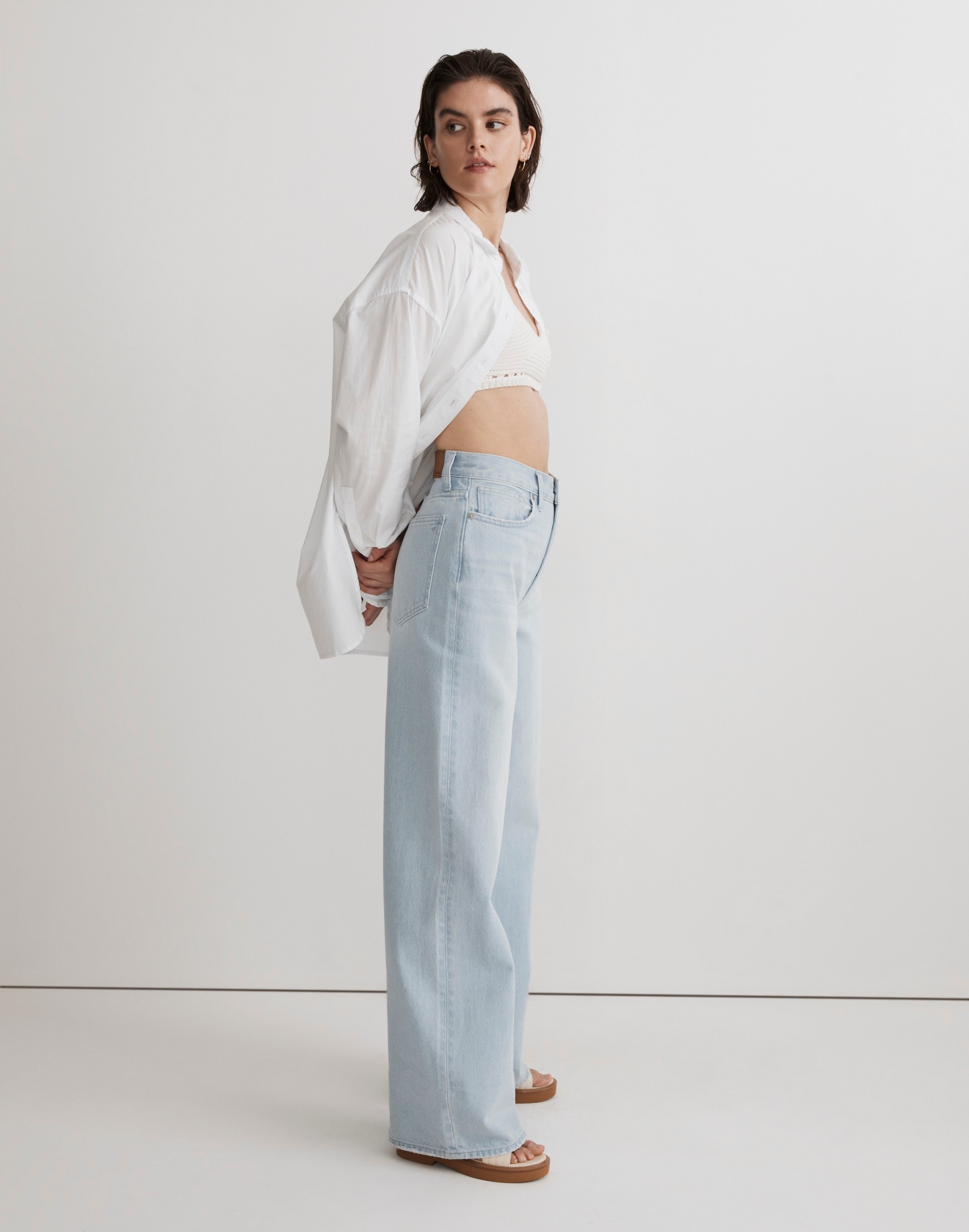 Petite Superwide-Leg Jeans