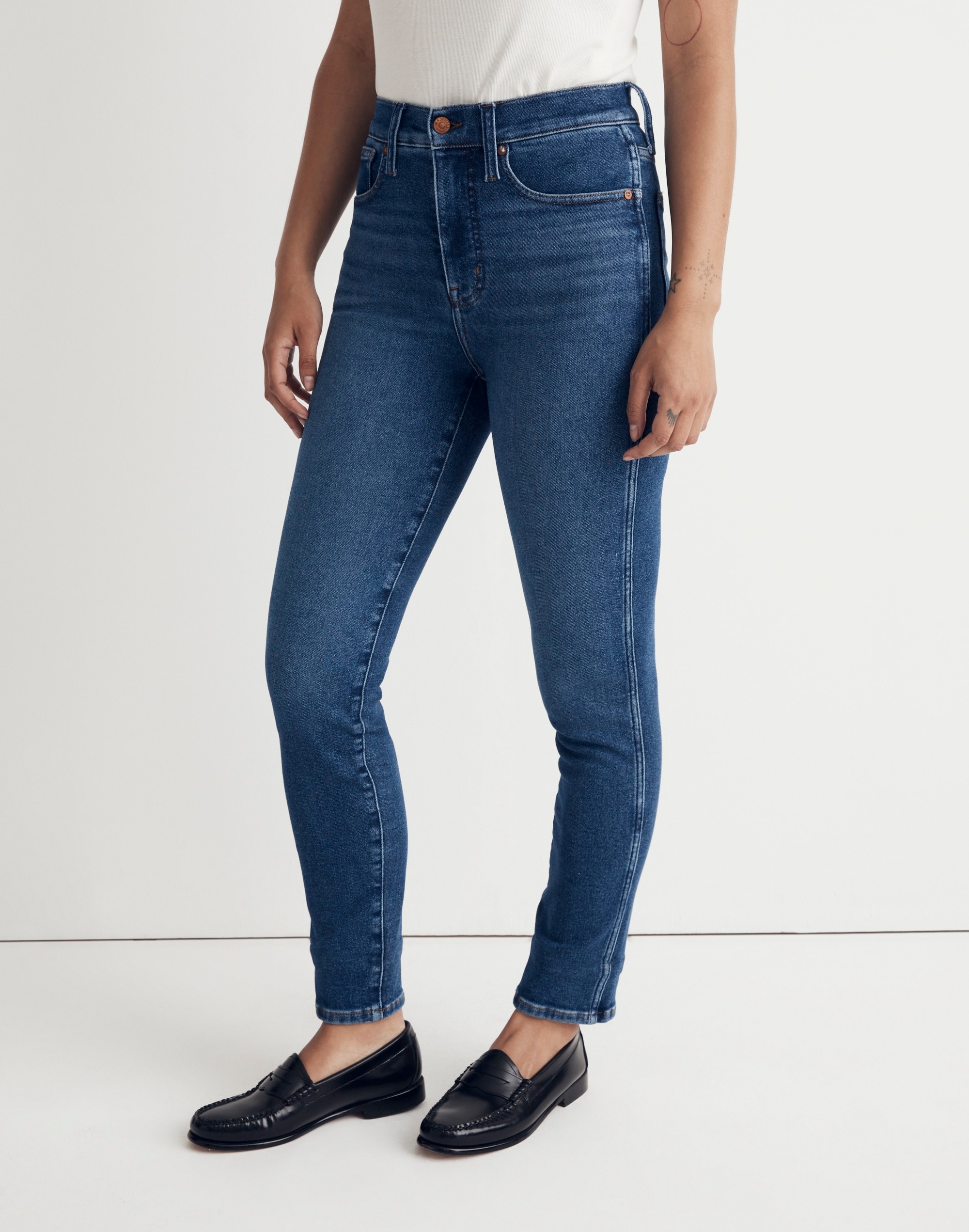 Curvy High-Rise Stovepipe Jeans Auraria Wash