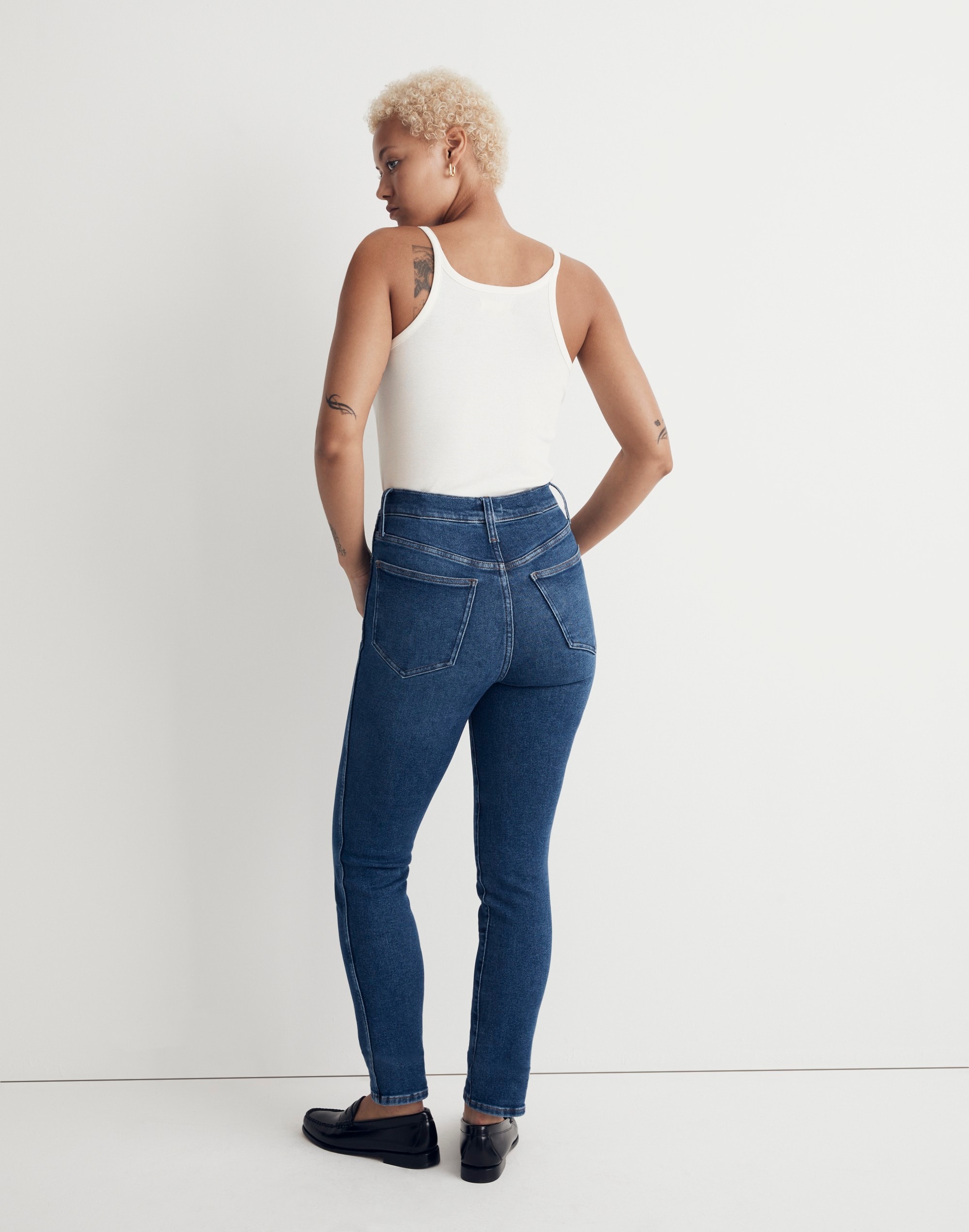 Curvy High-Rise Stovepipe Jeans Auraria Wash