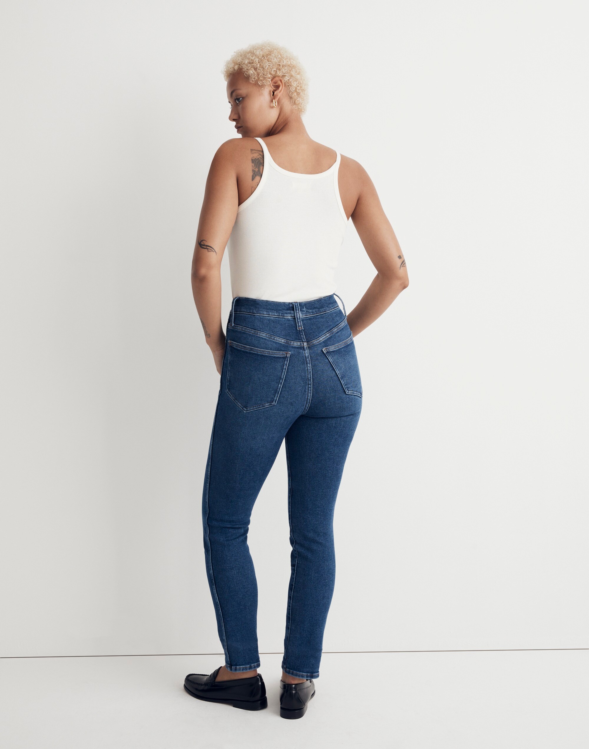Curvy Stovepipe Jeans