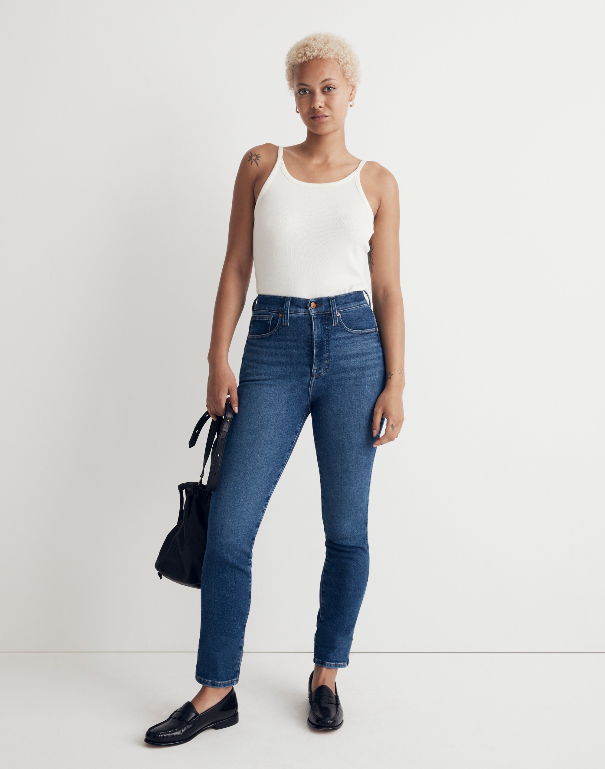 Curvy Stovepipe Jeans