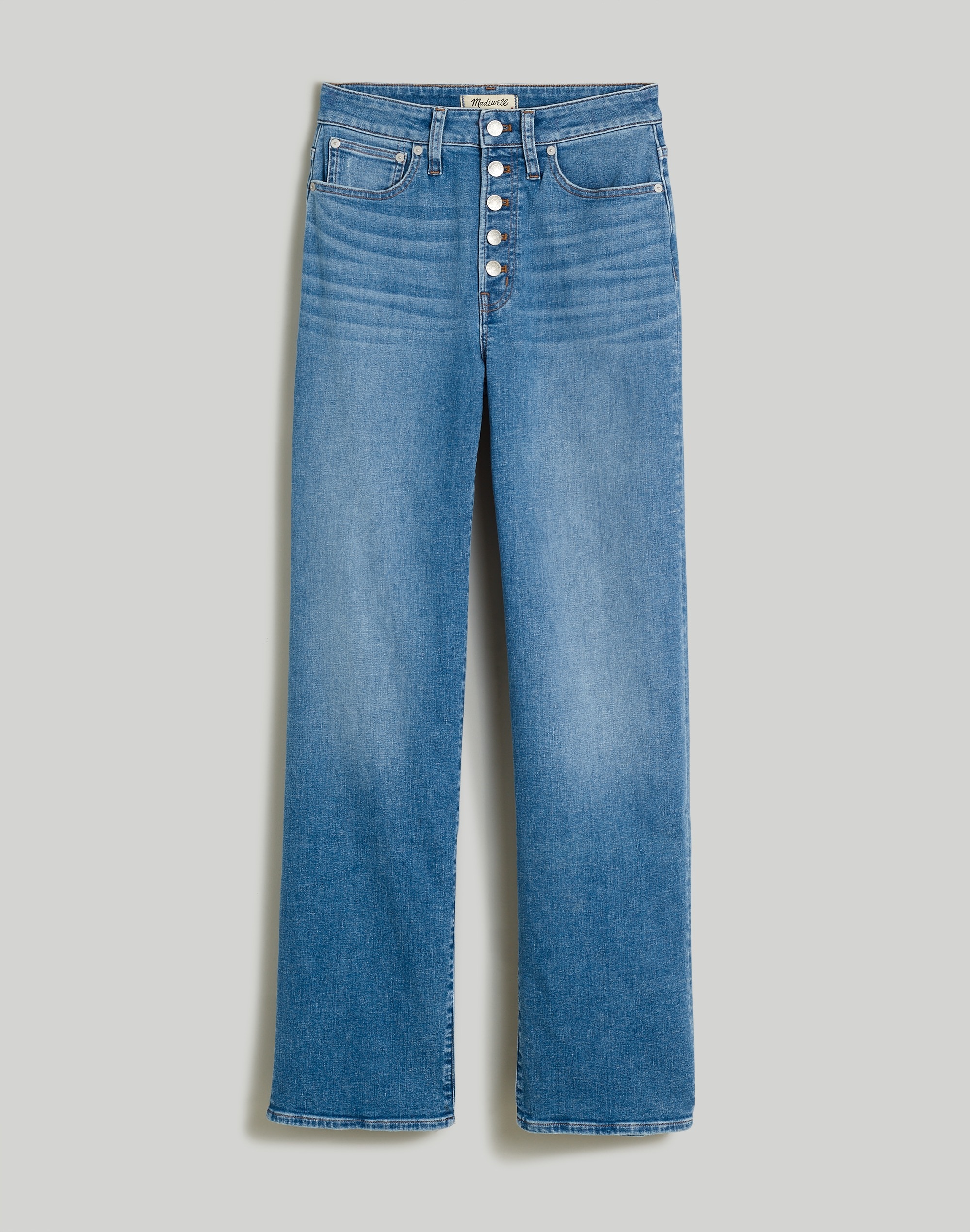 The Curvy Perfect Vintage Wide-Leg Crop Jean in Ohlman Wash