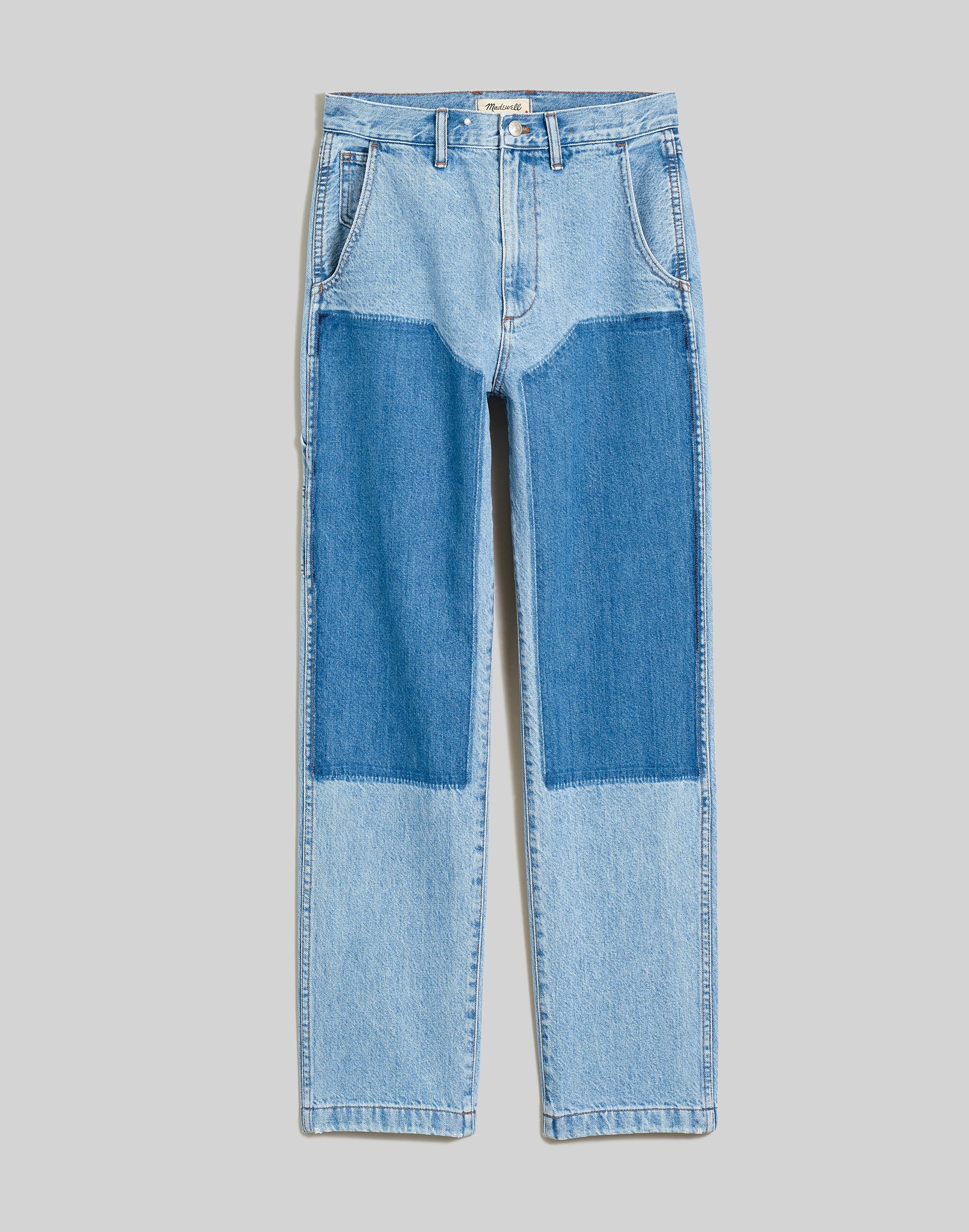 The '90s Straight Jean in Hazelfern Wash: Shadow-Panel Edition