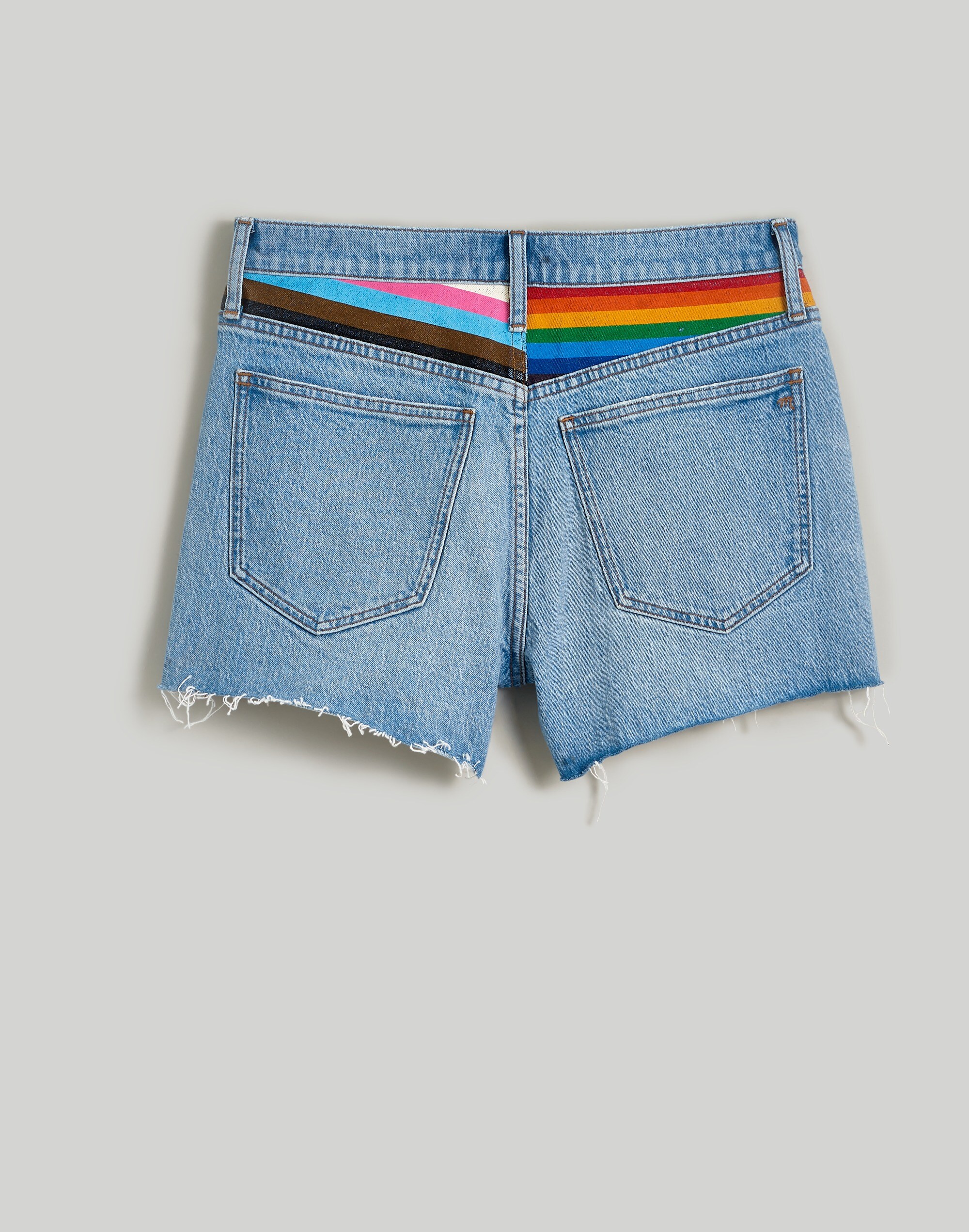 The Pride Relaxed Mid-Length Denim Short Alternate Image 1