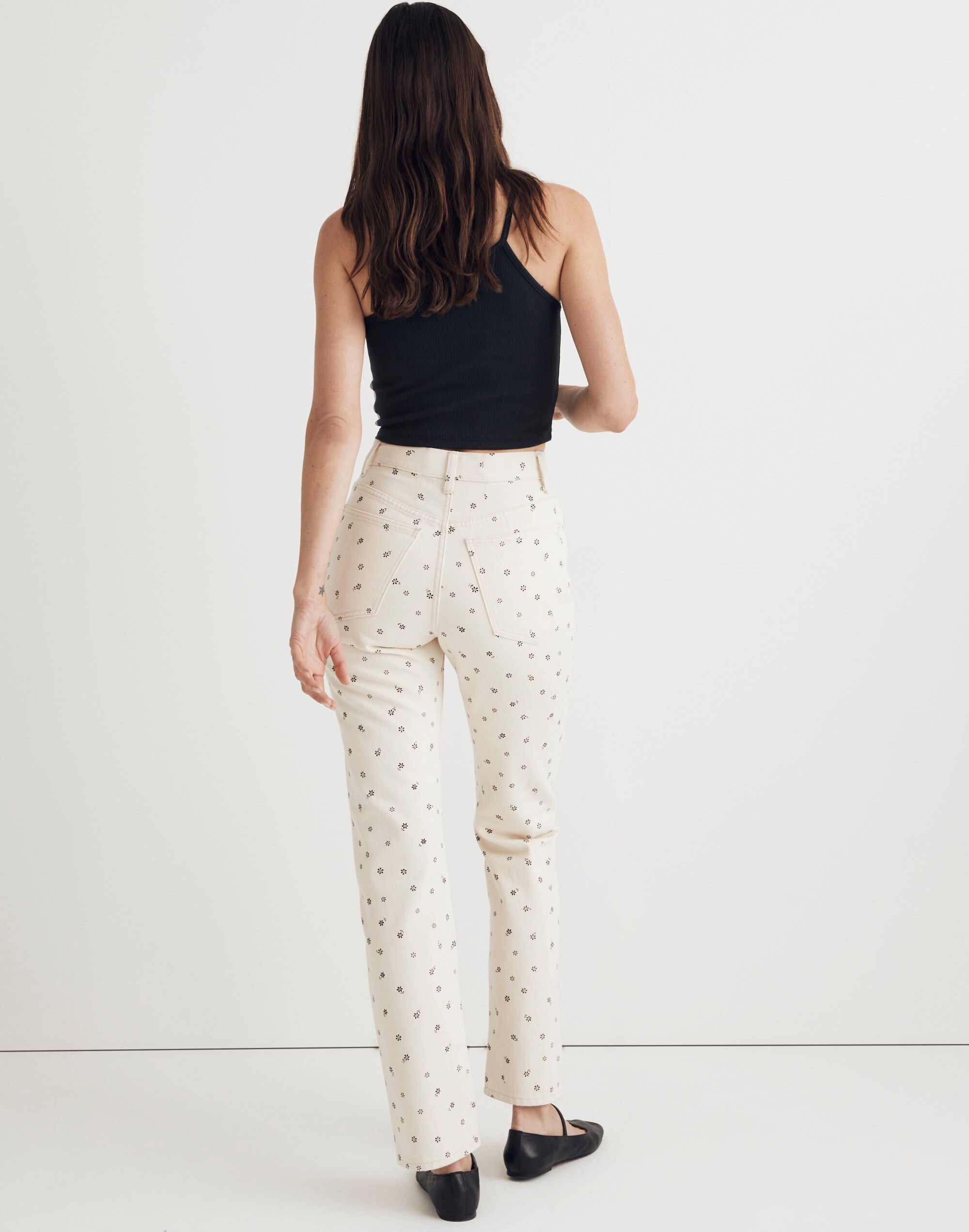 The '90s Straight Jean in Daisy Drizzle