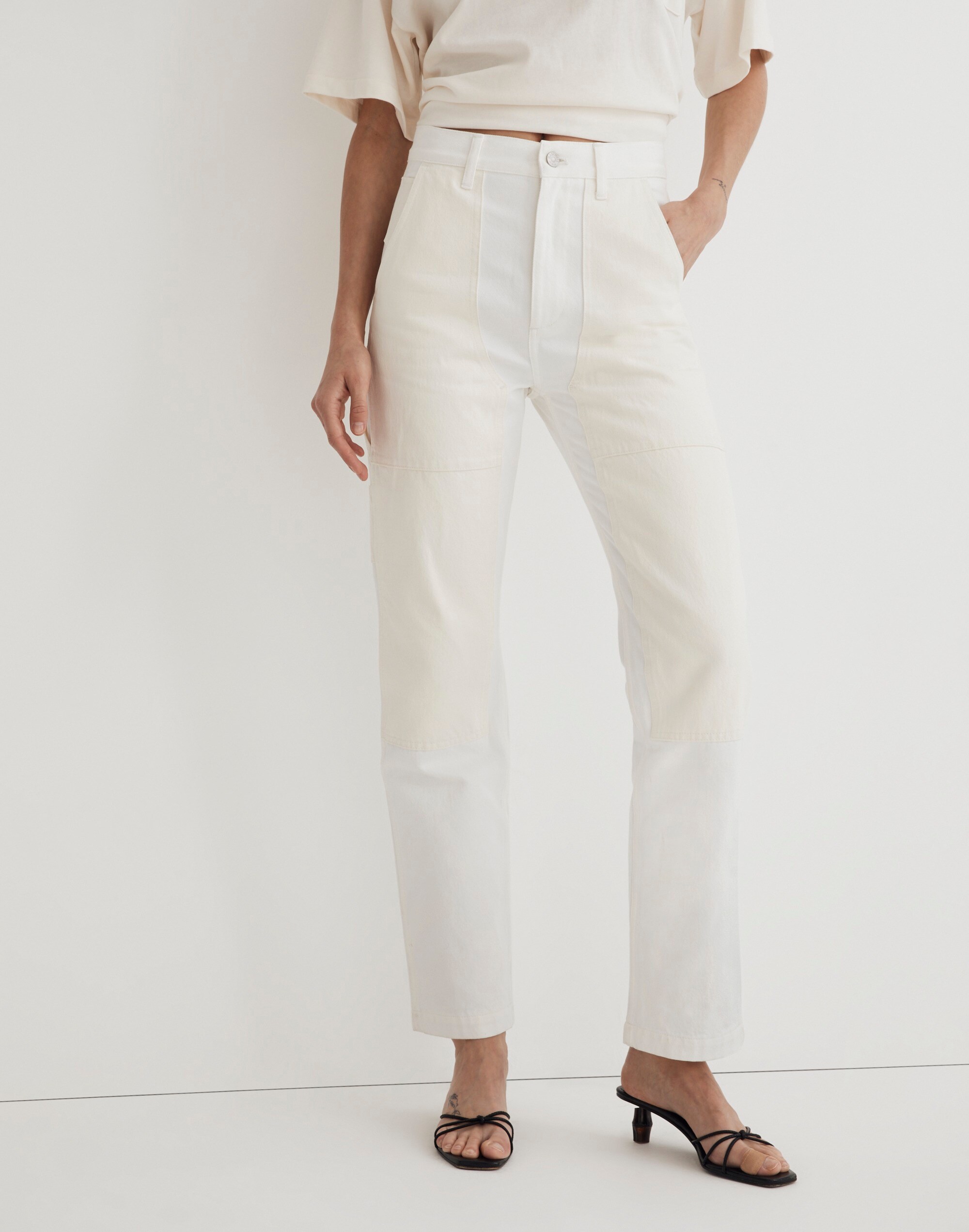 The '90s Straight Jean: Two-Tone Workwear Edition