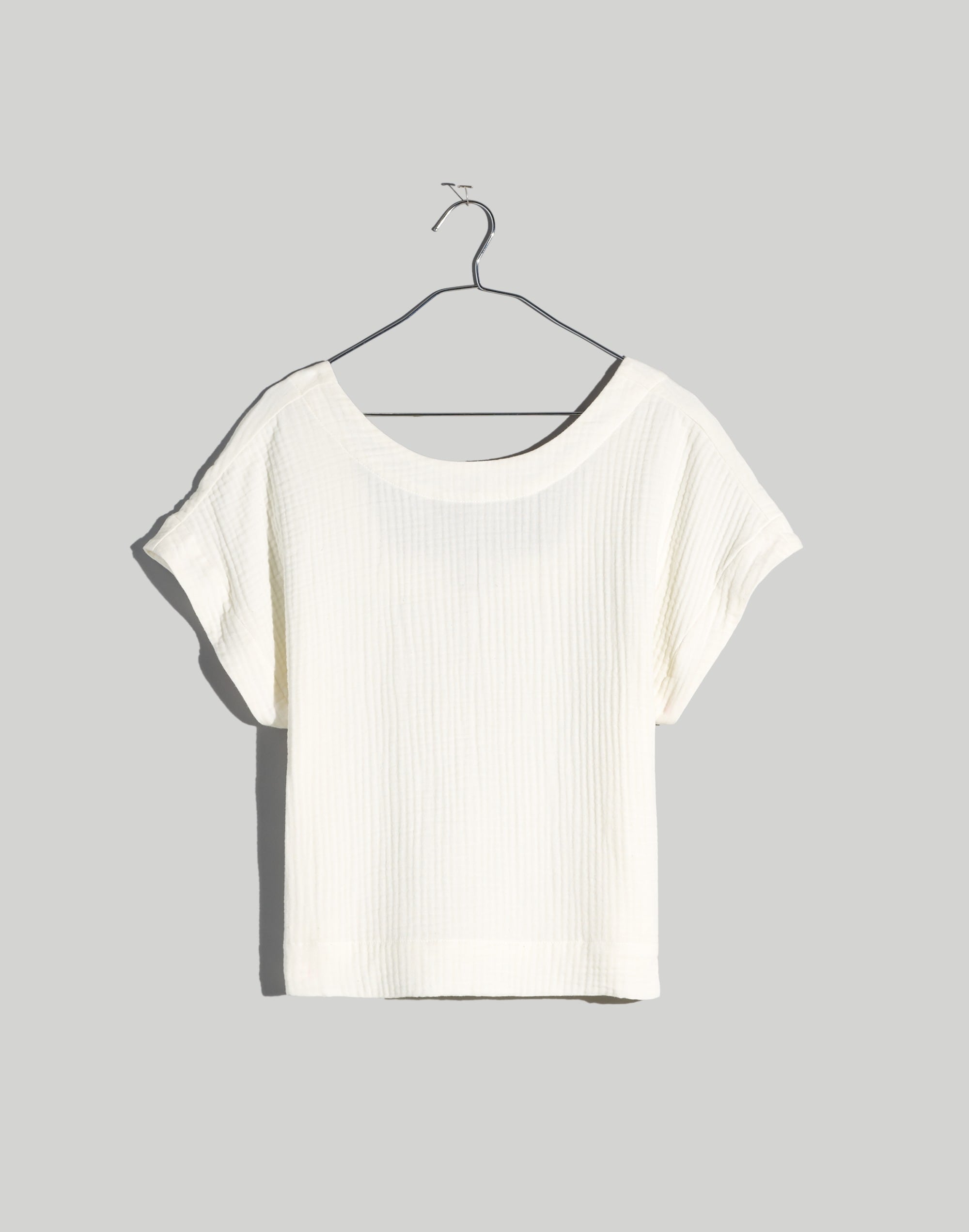 Plus Double-Gauze Popover Top